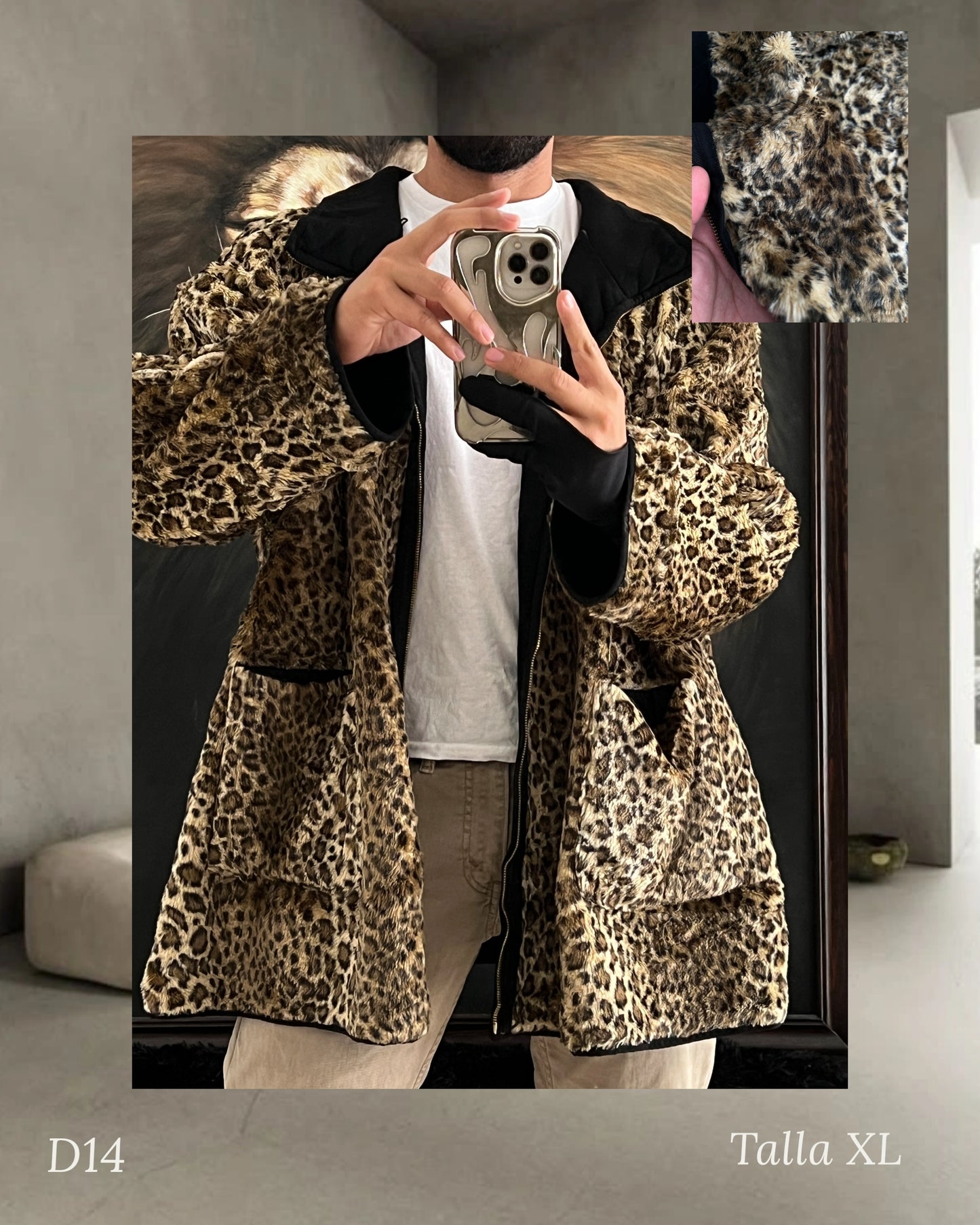 Animal print doble vista (XL)