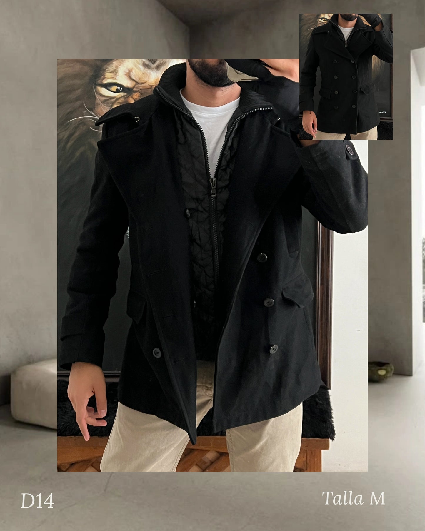 ZARA Wool Jacket (M)