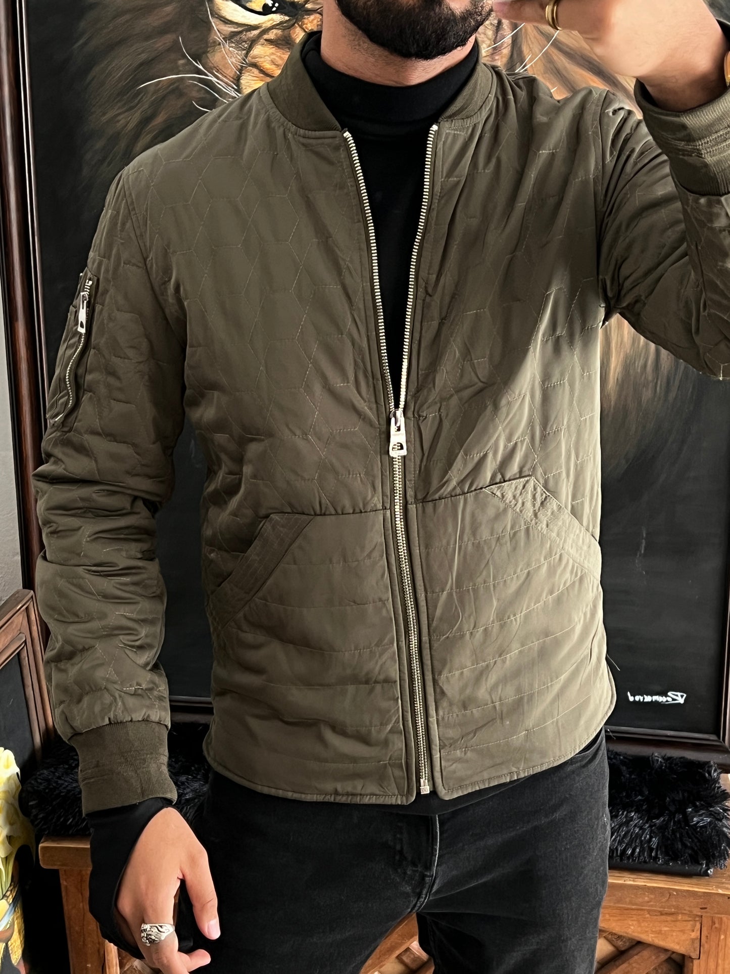 GUESS Jacket Hexagon (S)