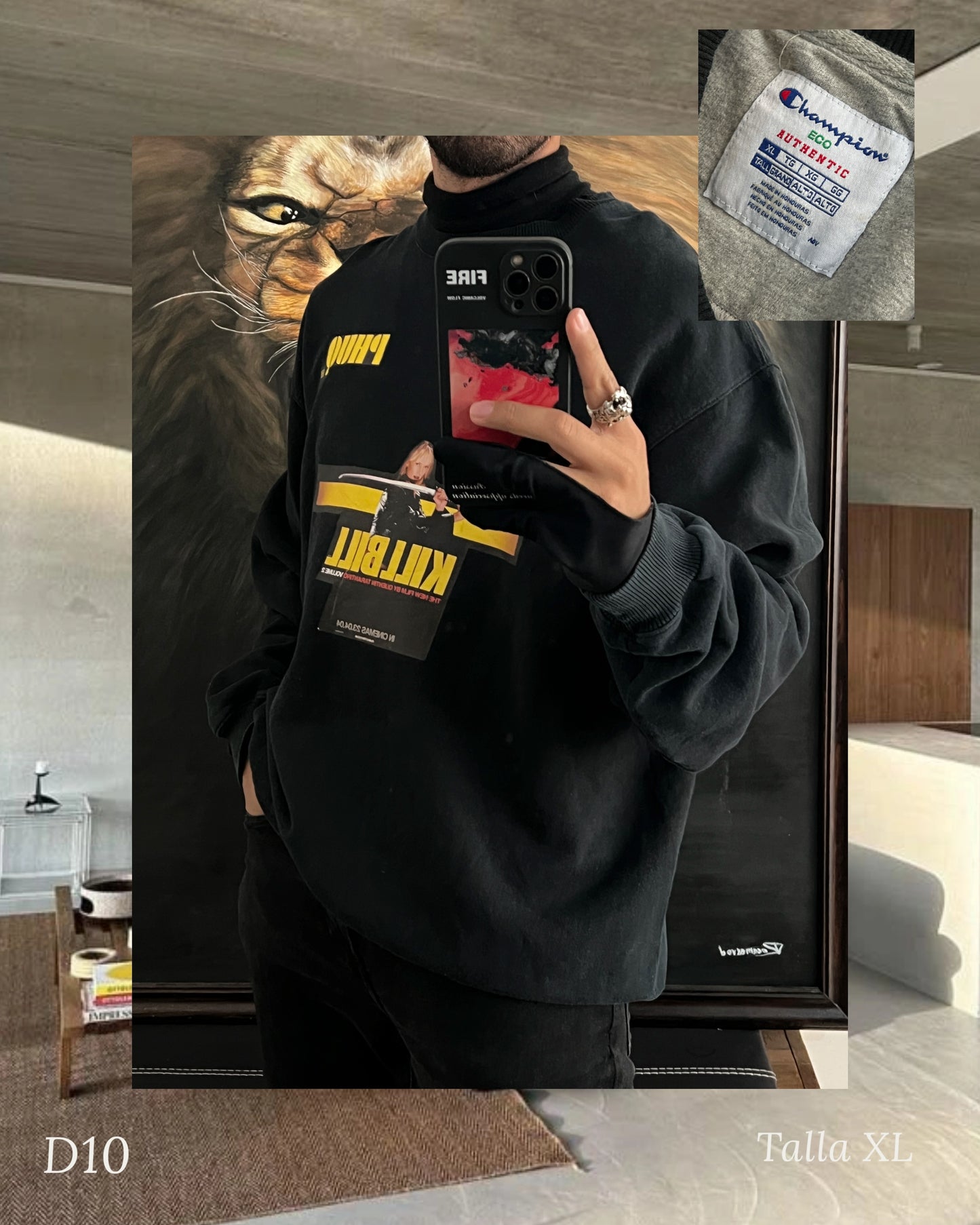 Crewneck Kill Bill Talla XL