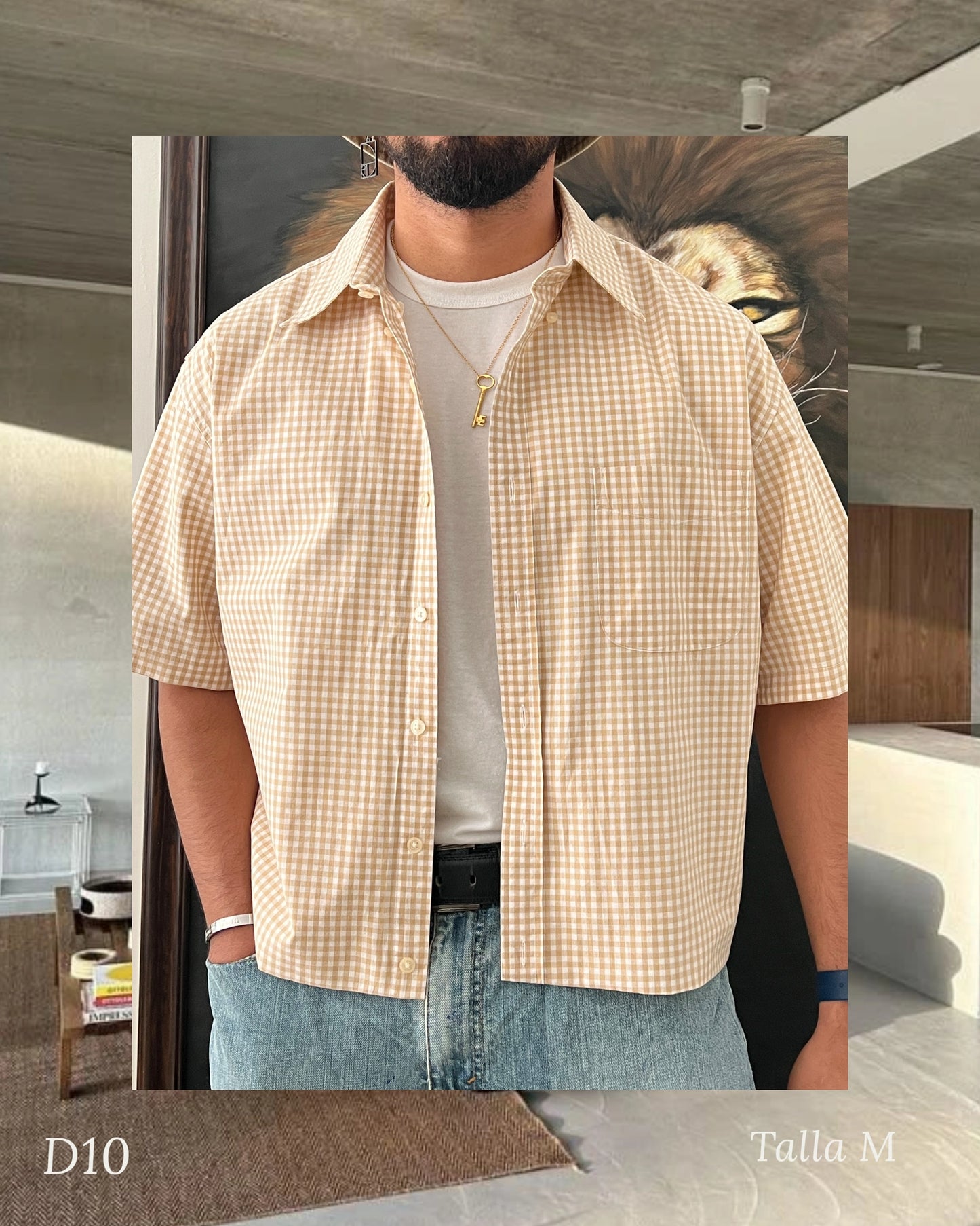 Shirt / boxy fit (M)