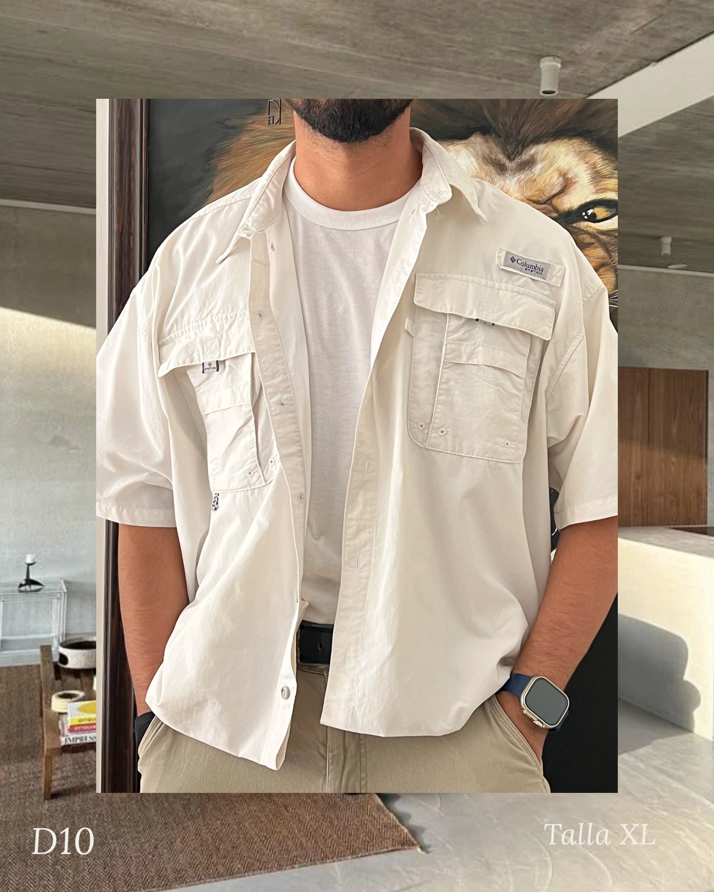 White Shirt / boxy fit (XL)
