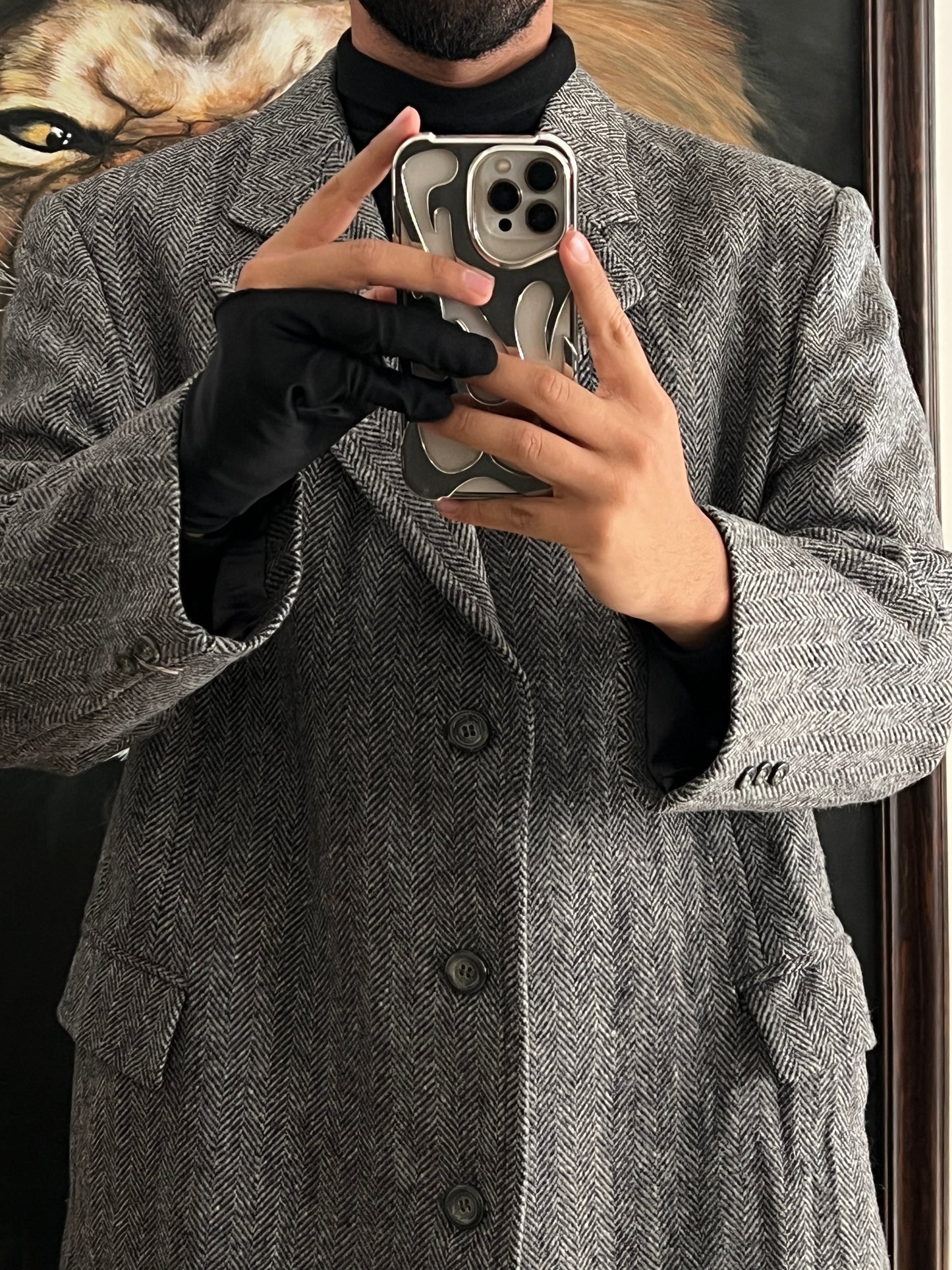 Wool Coat 100% (XL)