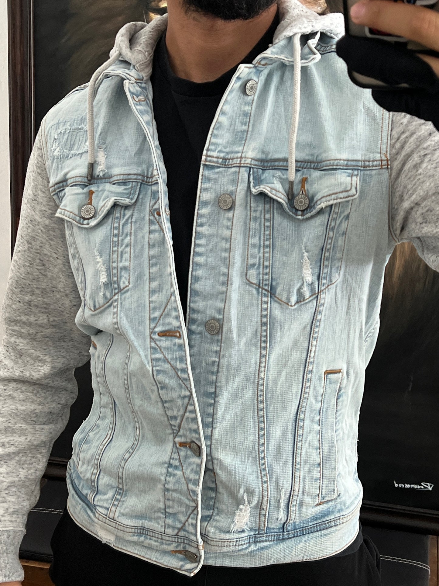 Chamarra de mezclilla HOLLISTER 🤌👌