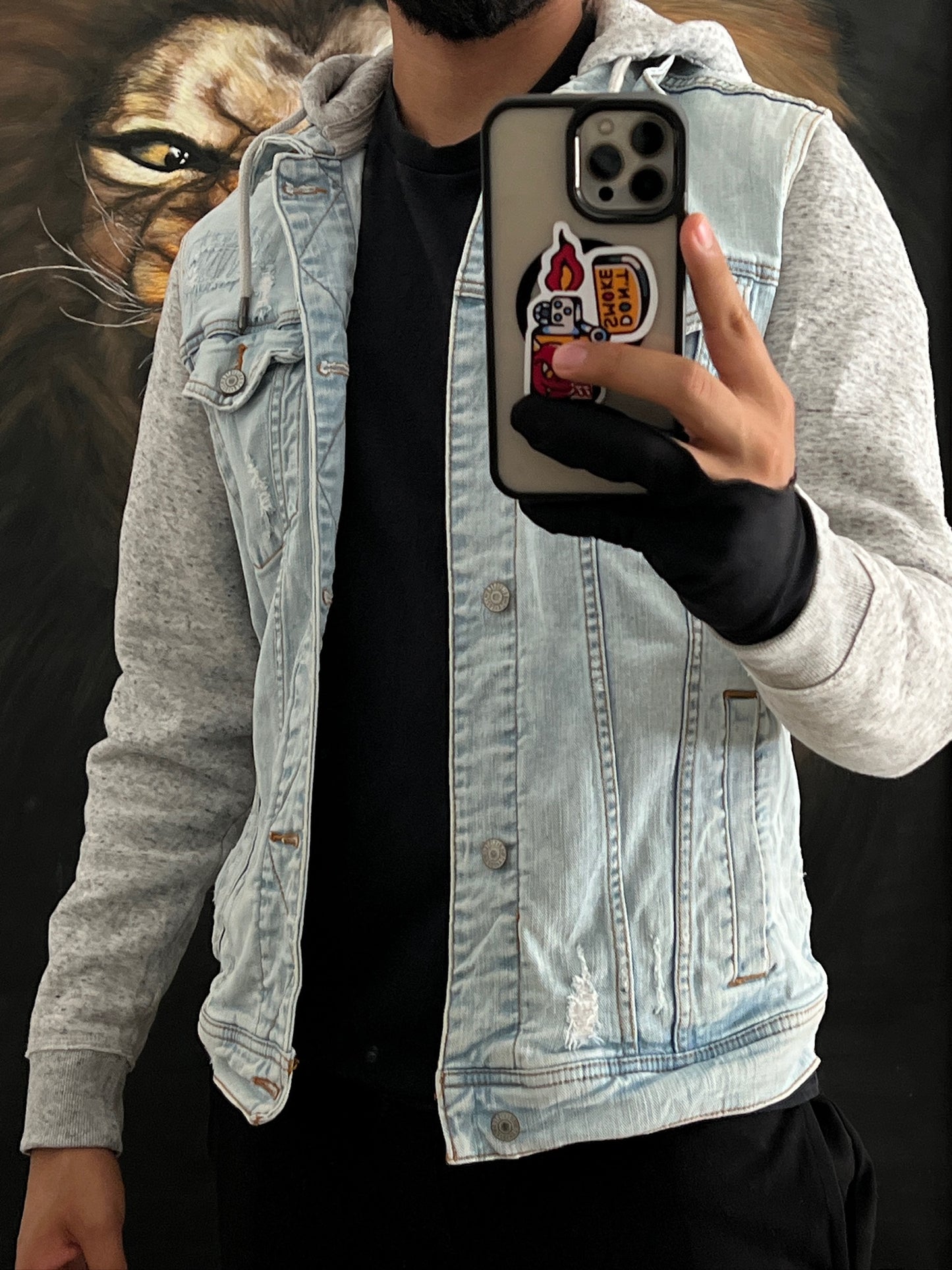 Chamarra de mezclilla HOLLISTER 🤌👌