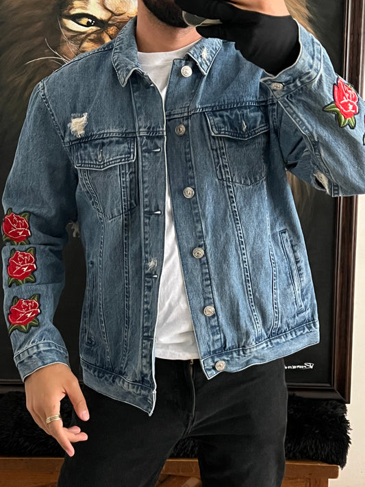 Denim jacket LA (L)