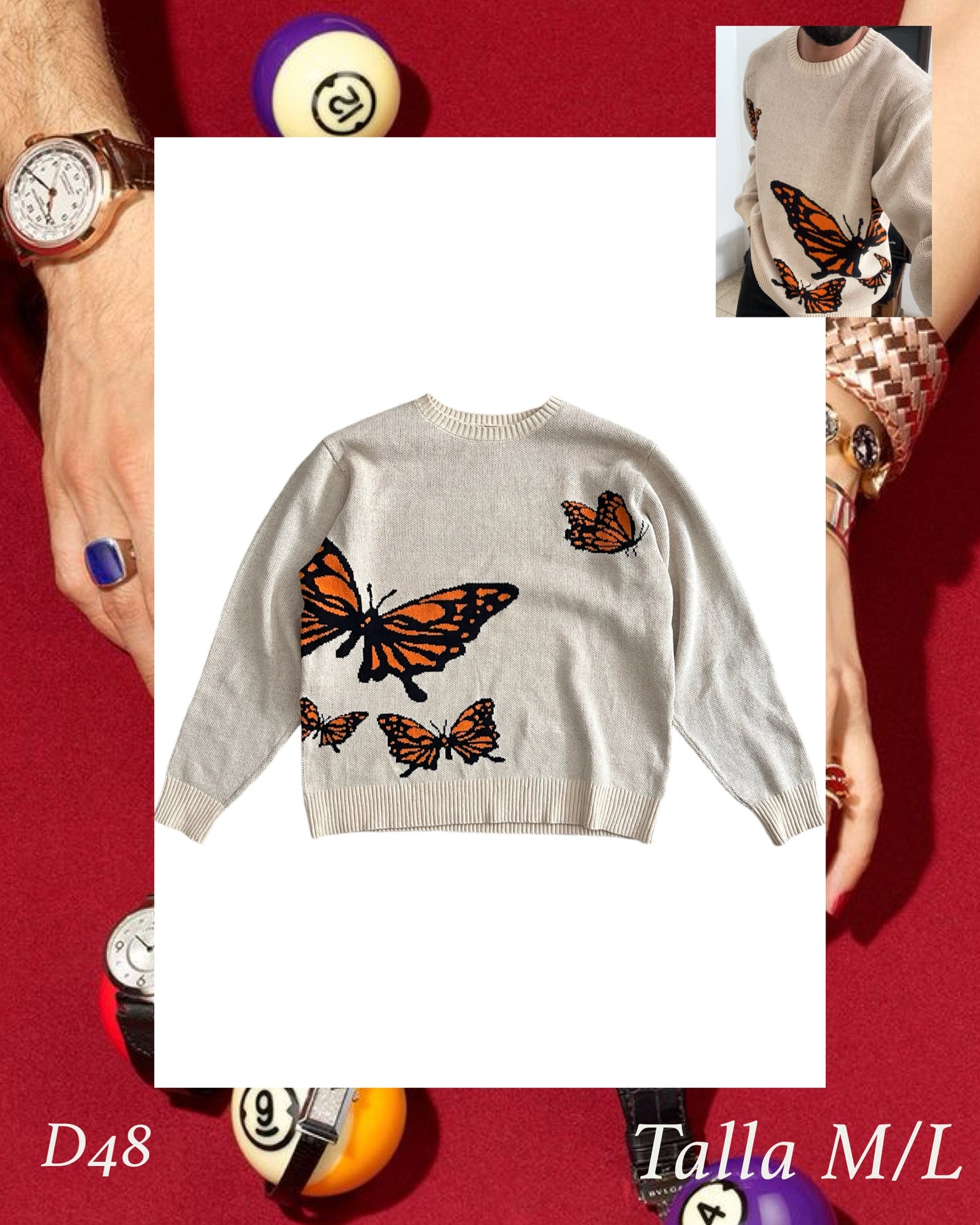 Oversize crewneck (M)