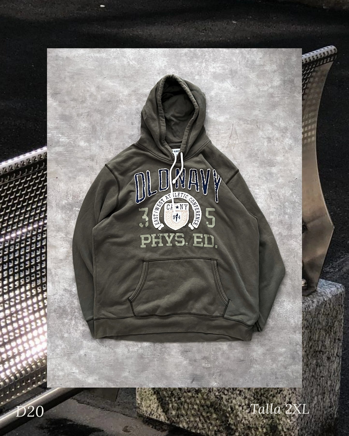 Retro hoodie Old Navy (2XL)