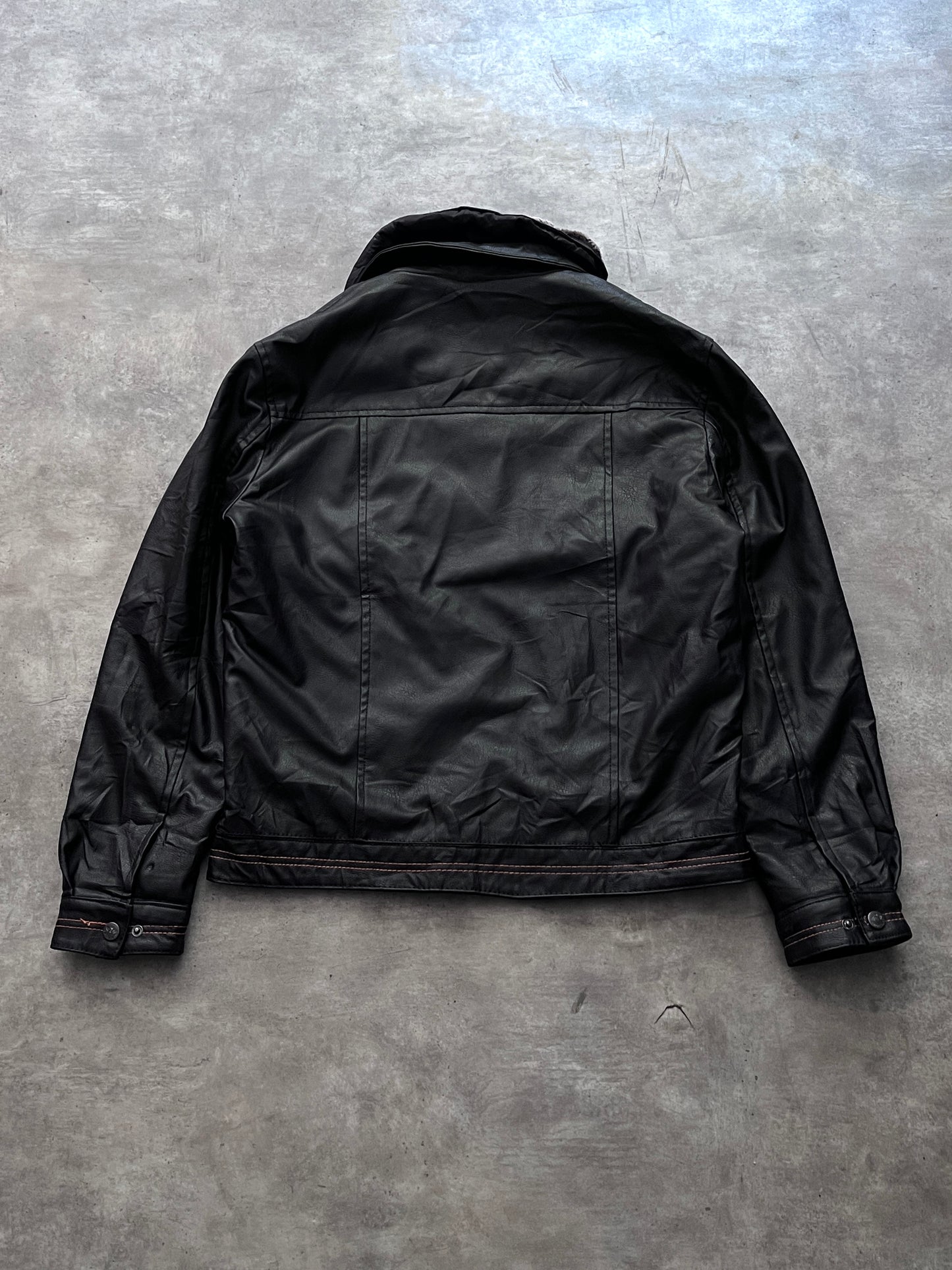 LEATHER JACKET EMPORIO (L)