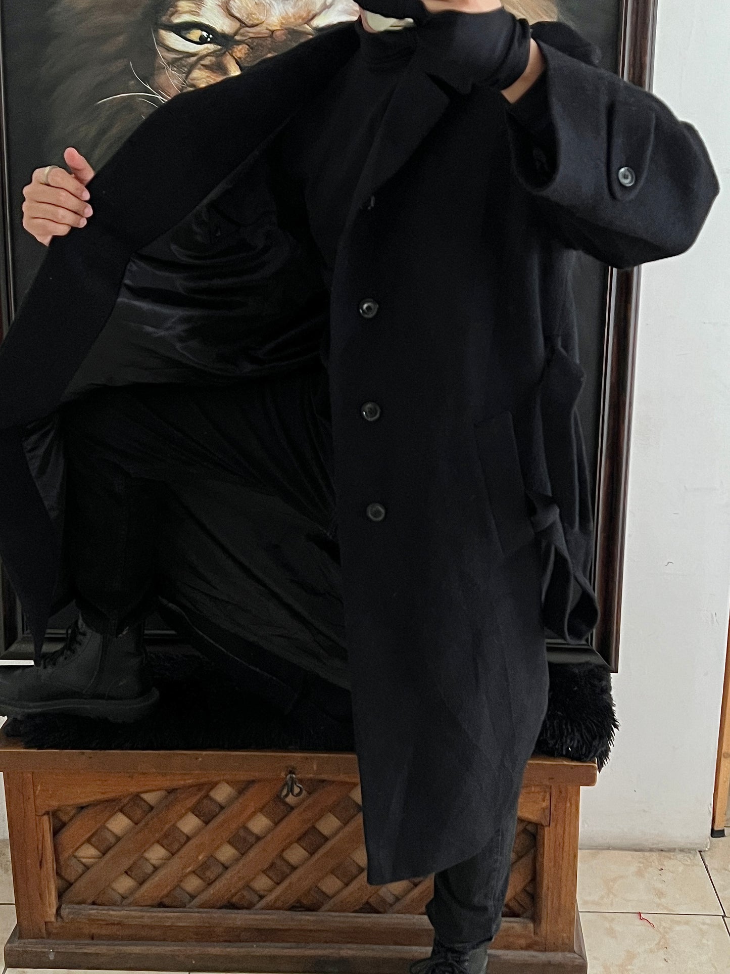 Gabardina Exclusiva de Lujo (L)