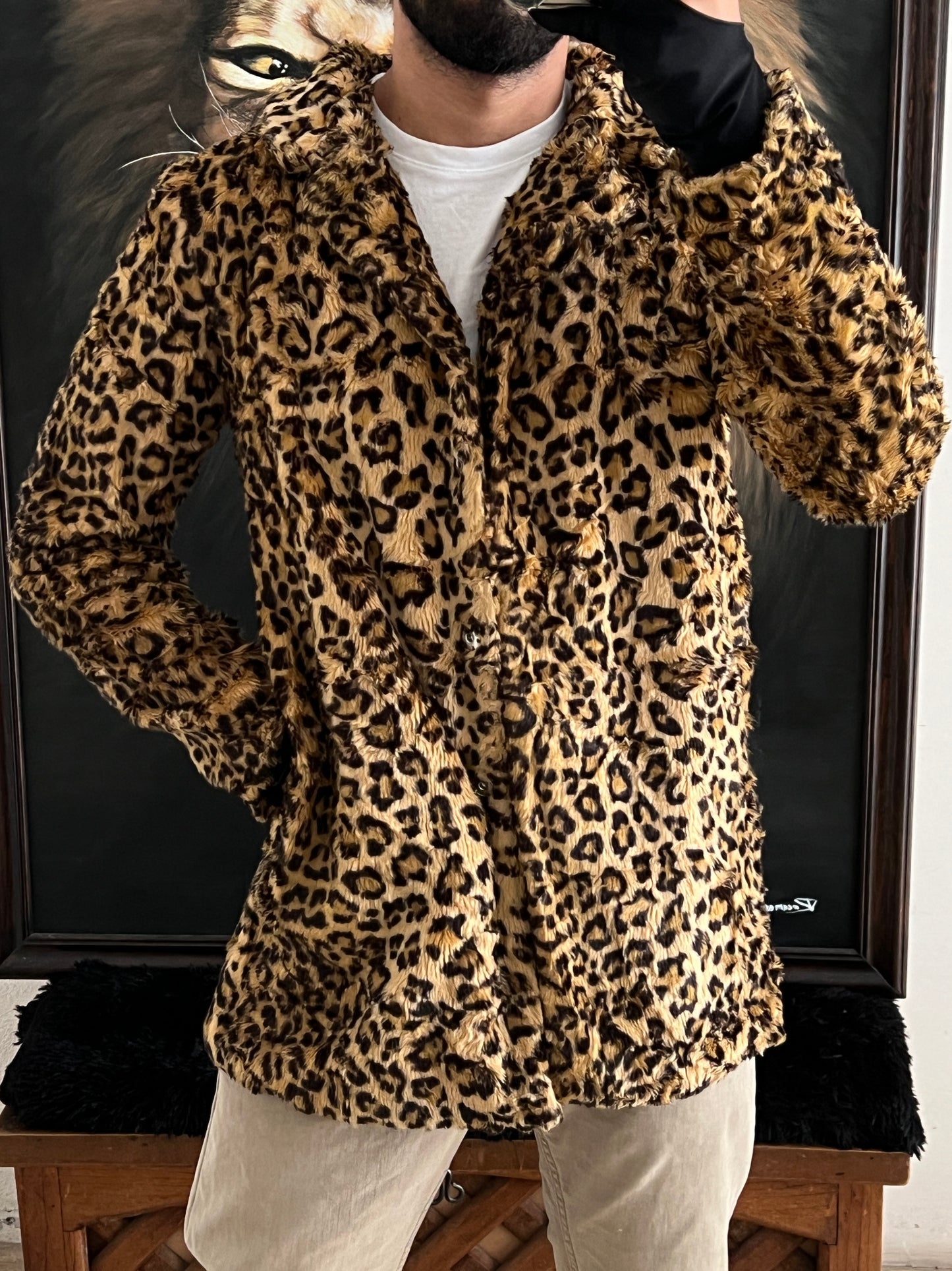 Gabardina Guepard Animal Print (S)