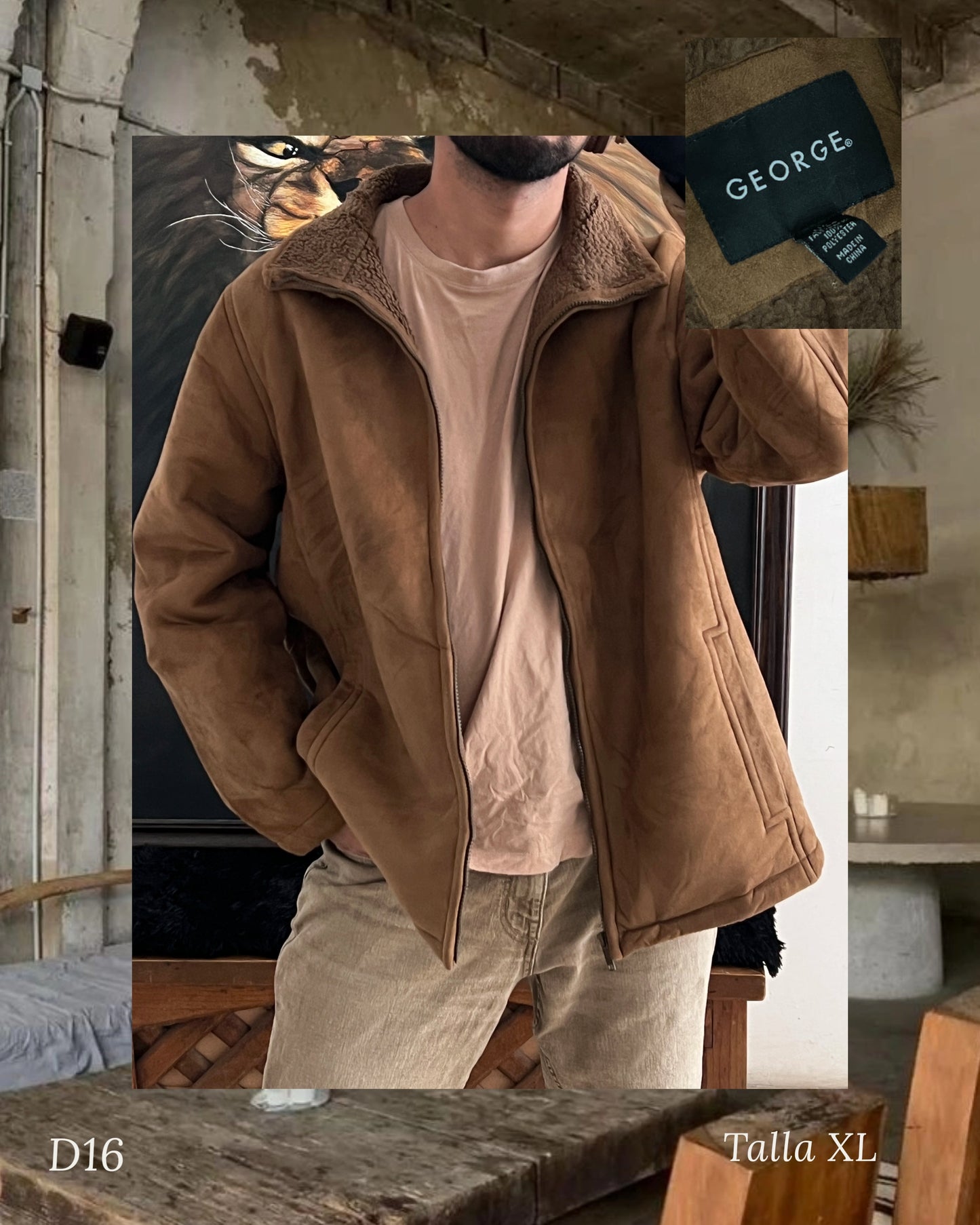 Jacket Aborregada (XL)