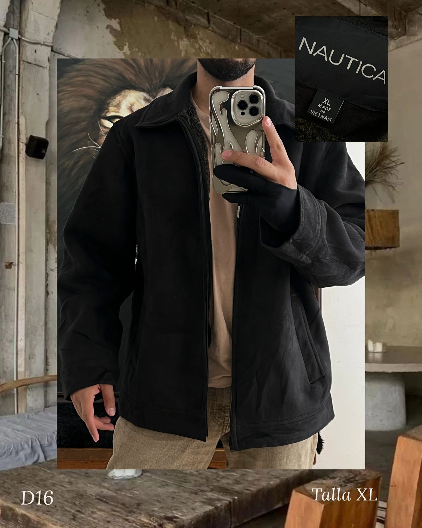 Jacket Aborregado Nautica (XL)