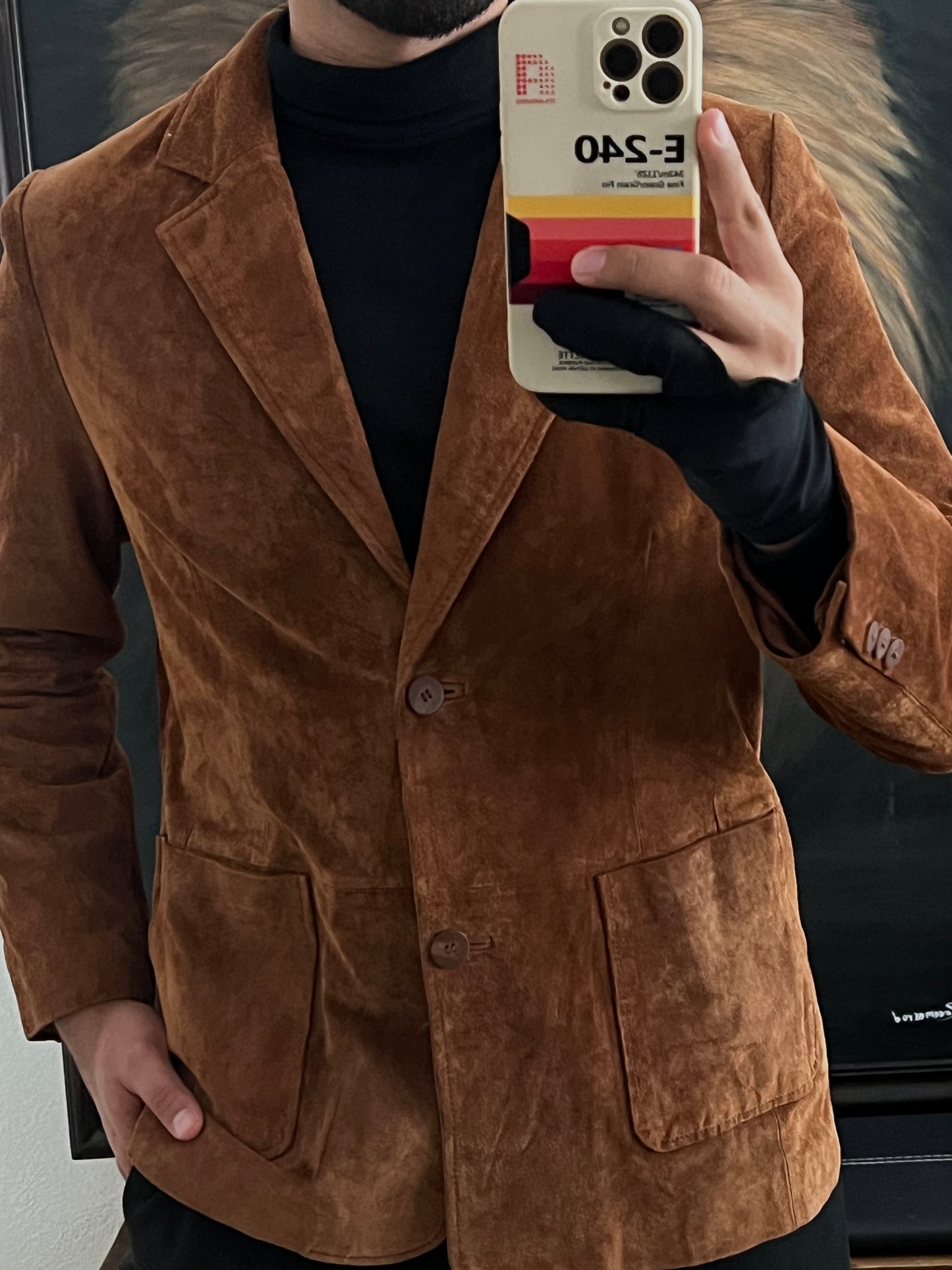 Saco talla M 100% cuero