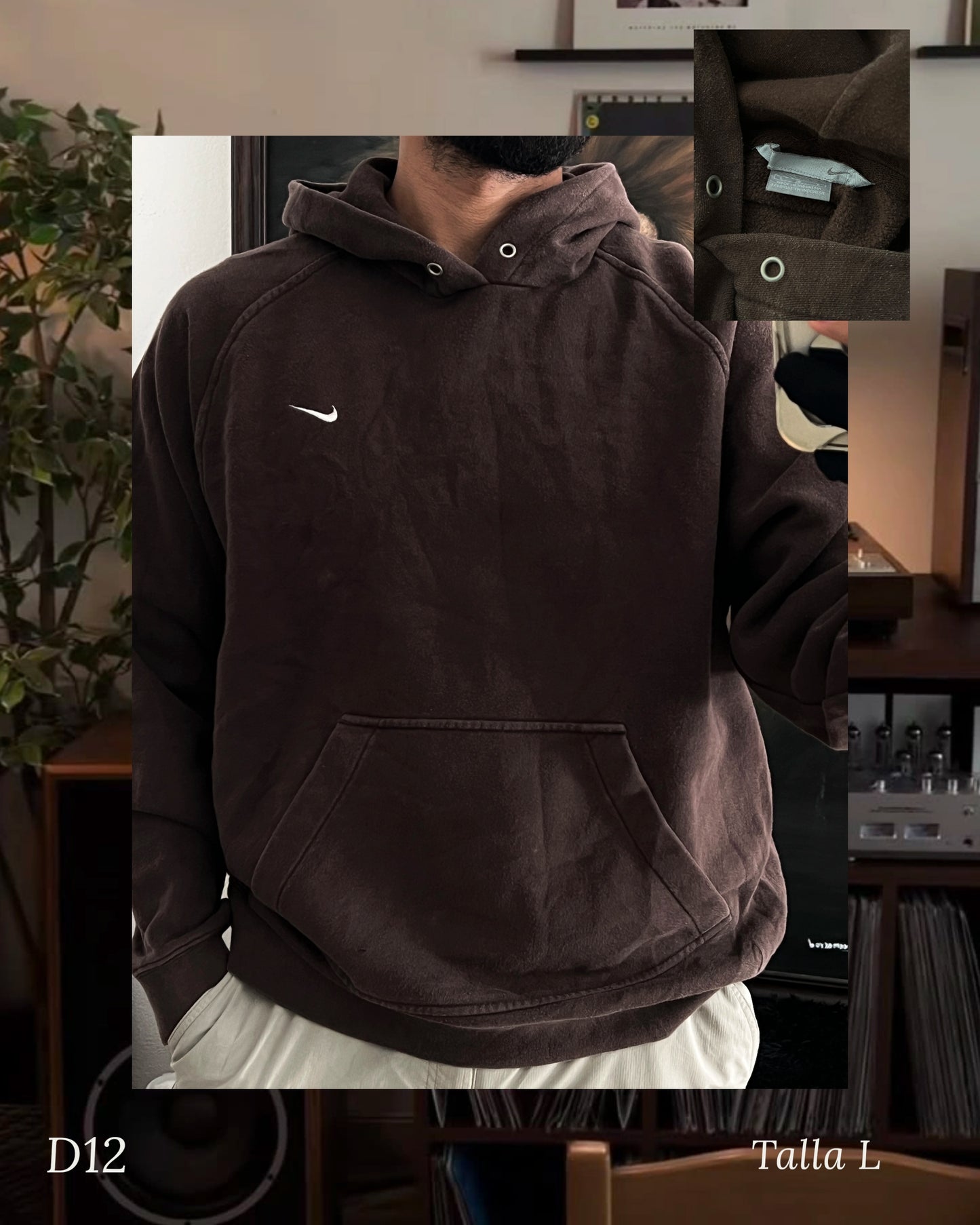 Vintage Hoodie Nike (L)