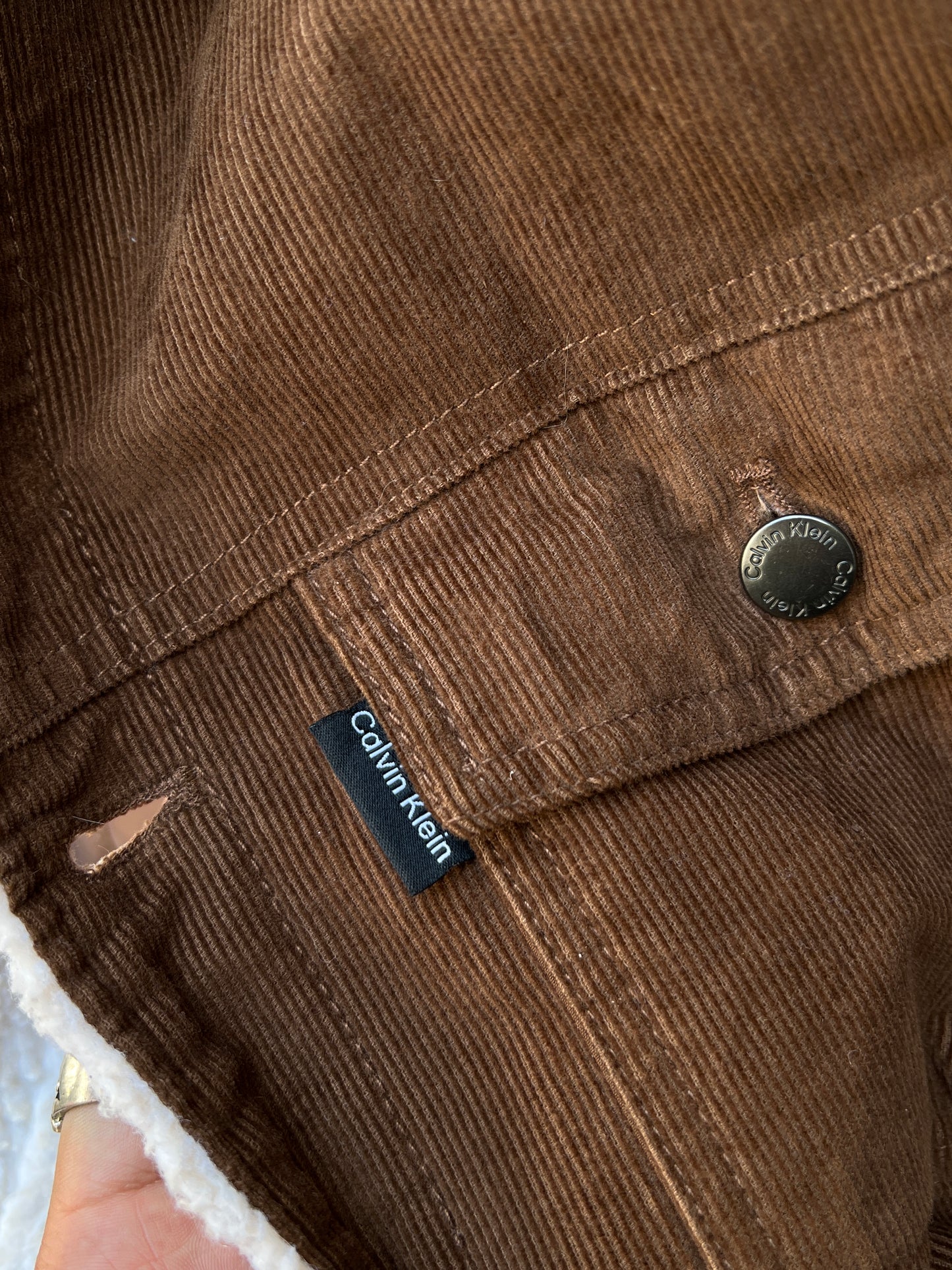 Sherpa jacket Calvin Klein (M)