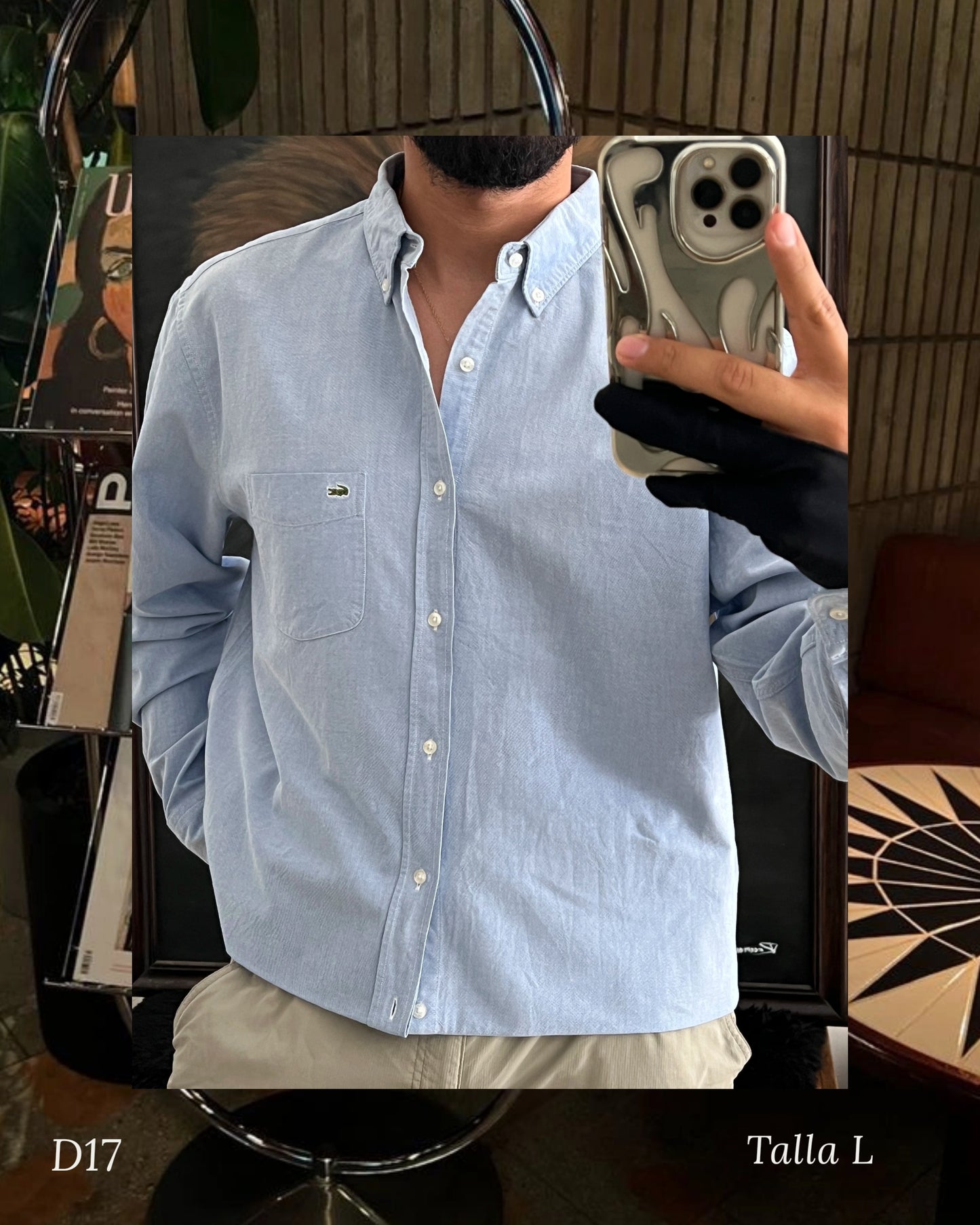 Lacoste Shirt Relaxed Fit (L)