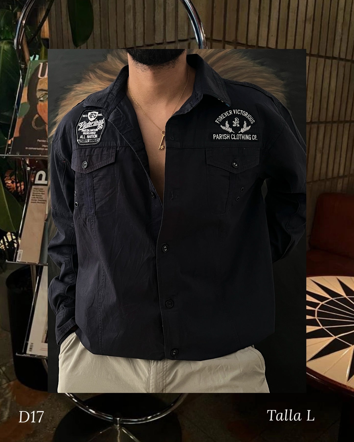 Work Shirt Parish Clothing (L)