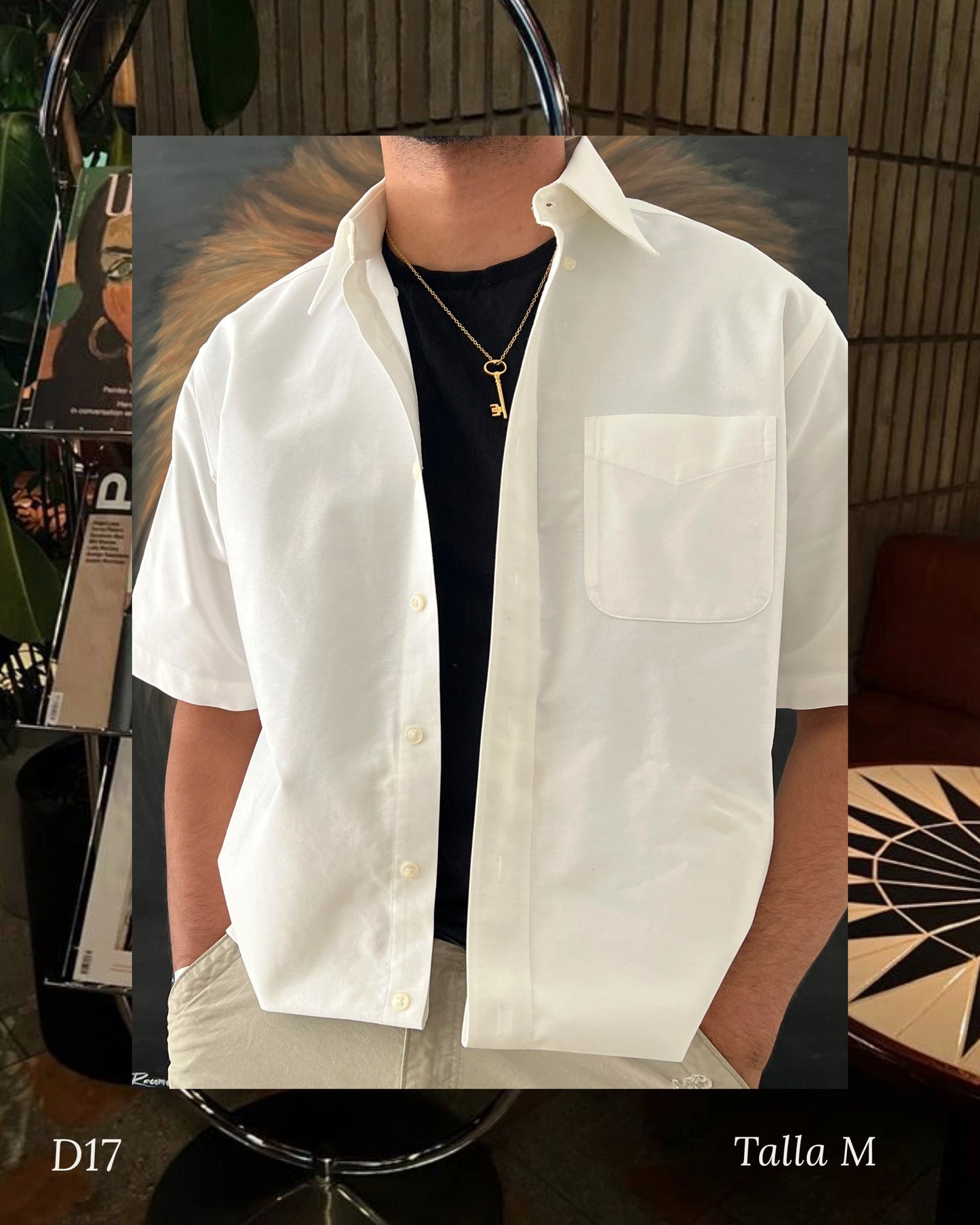 White Shirt Boxy Fit (M)