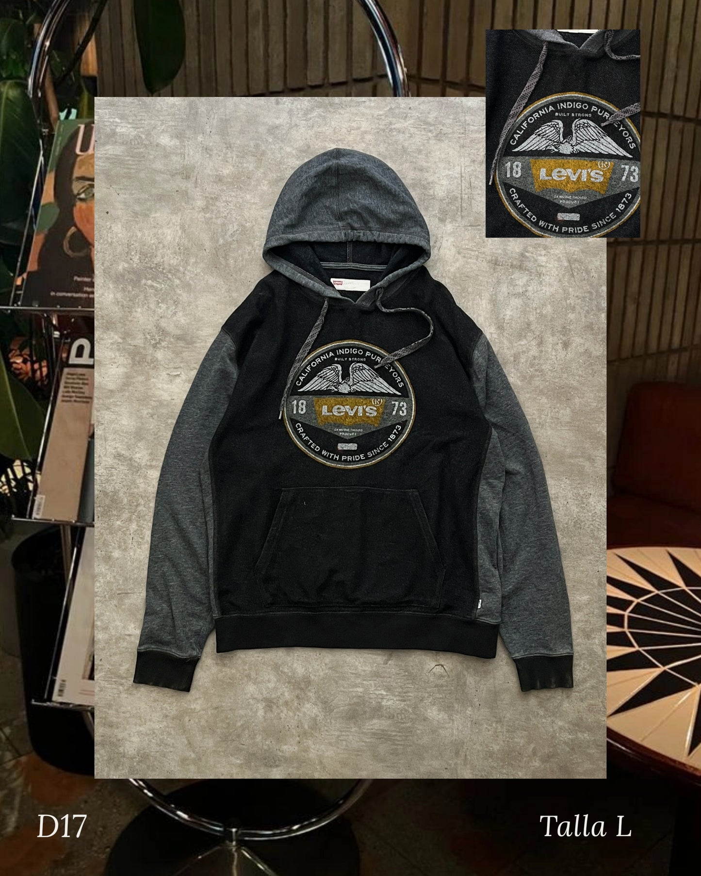 Retro Hoodie Levi's (L)