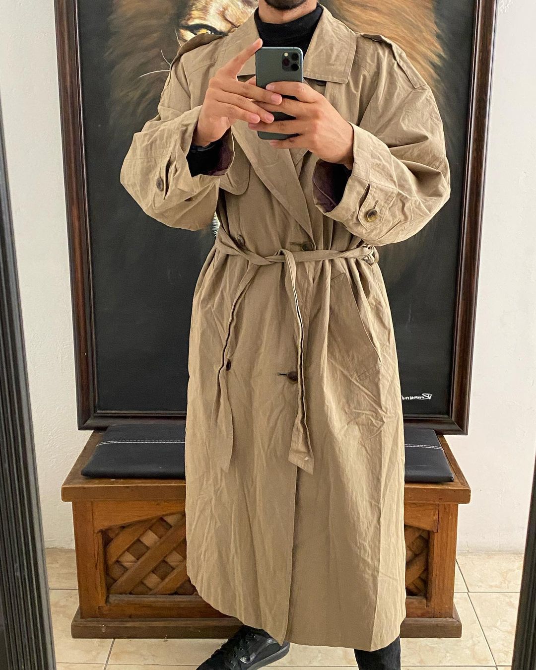 Gabardina Talla L (44R)