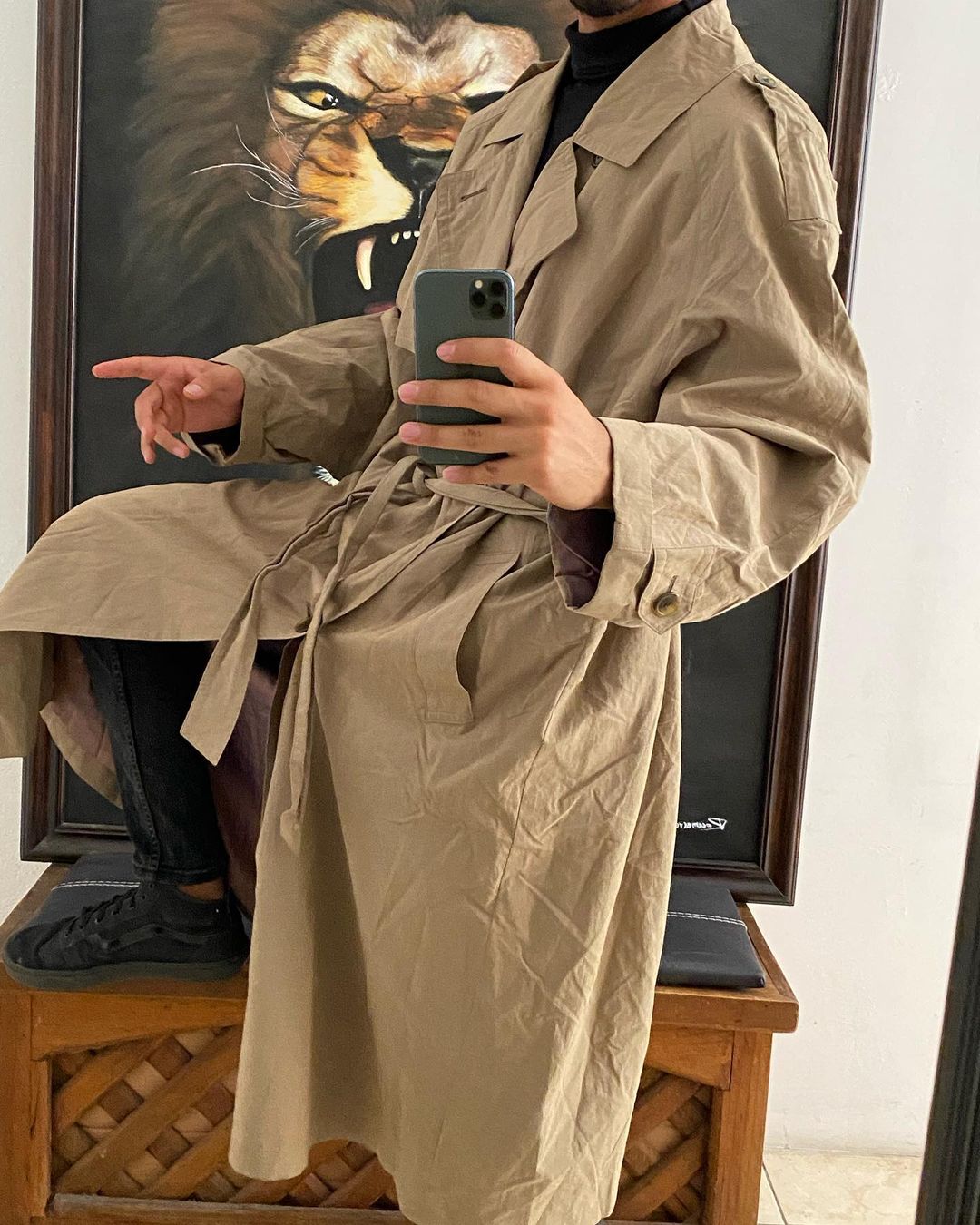 Gabardina Talla L (44R)