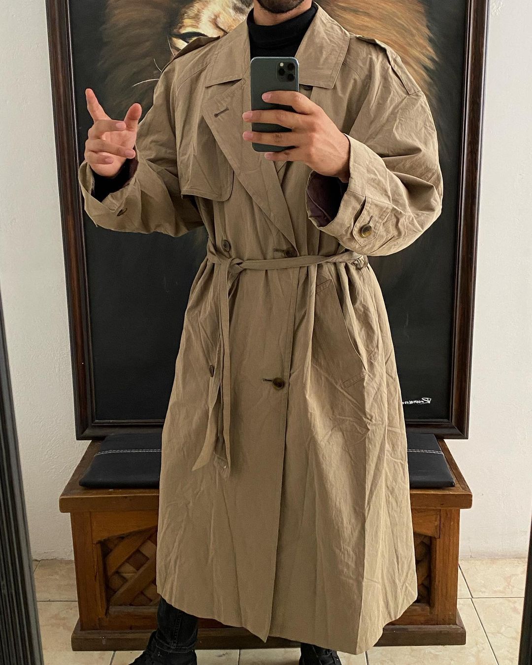 Gabardina Talla L (44R)