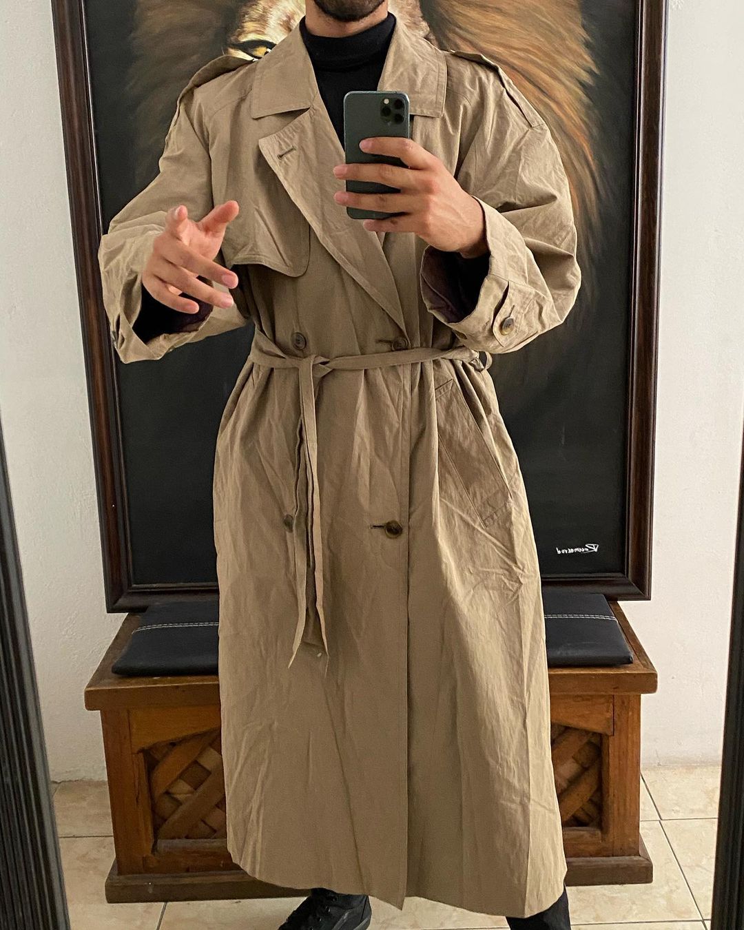 Gabardina Talla L (44R)