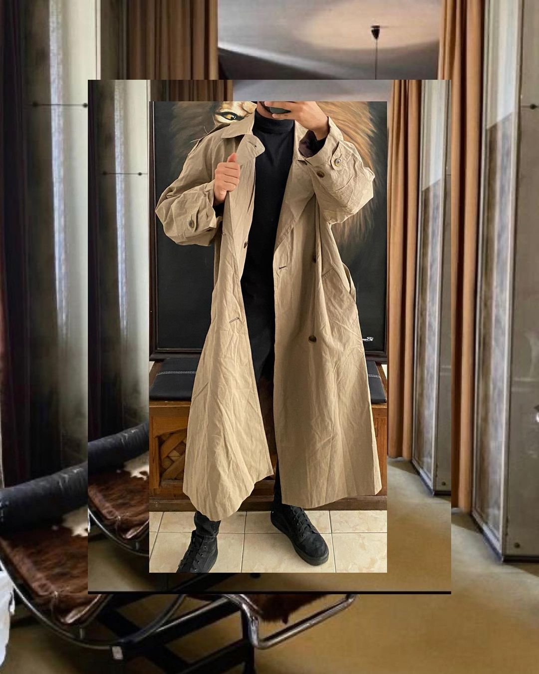 Gabardina Talla L (44R)