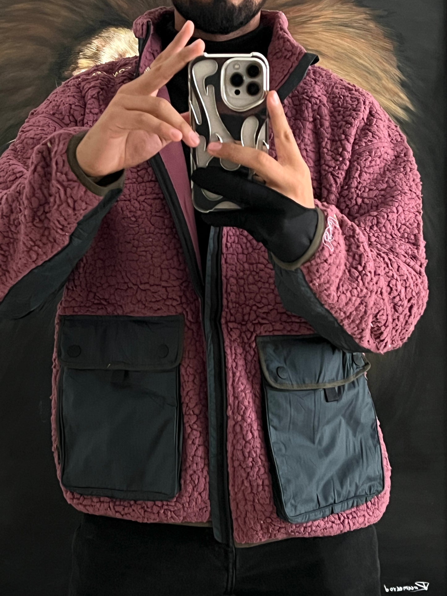 Converse Sherpa Jacket (M)