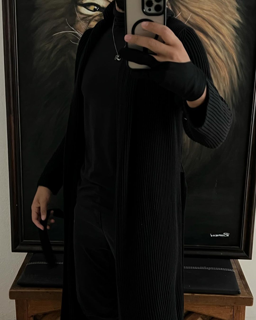 Cárdigan Negro Talla M