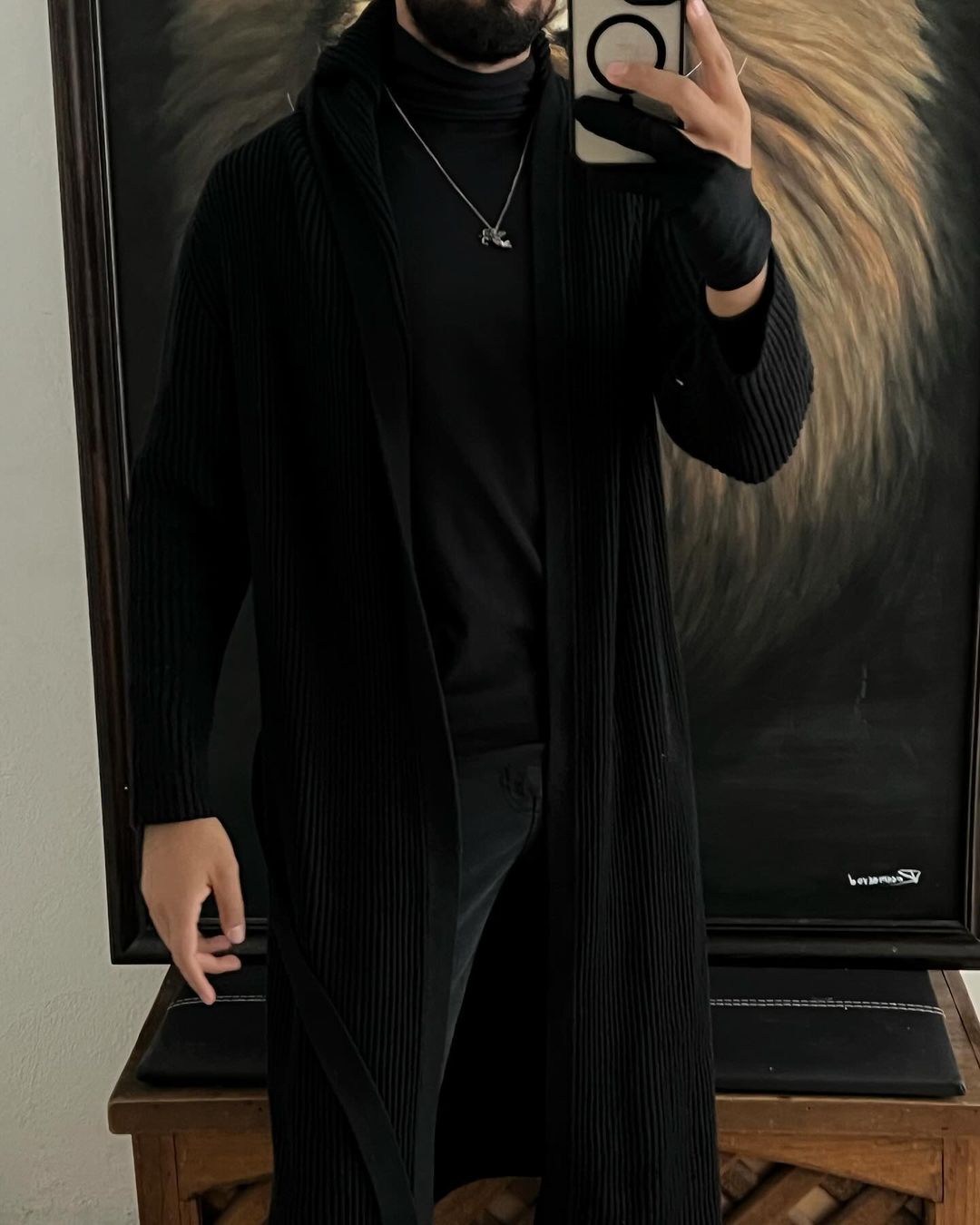 Cárdigan Negro Talla M