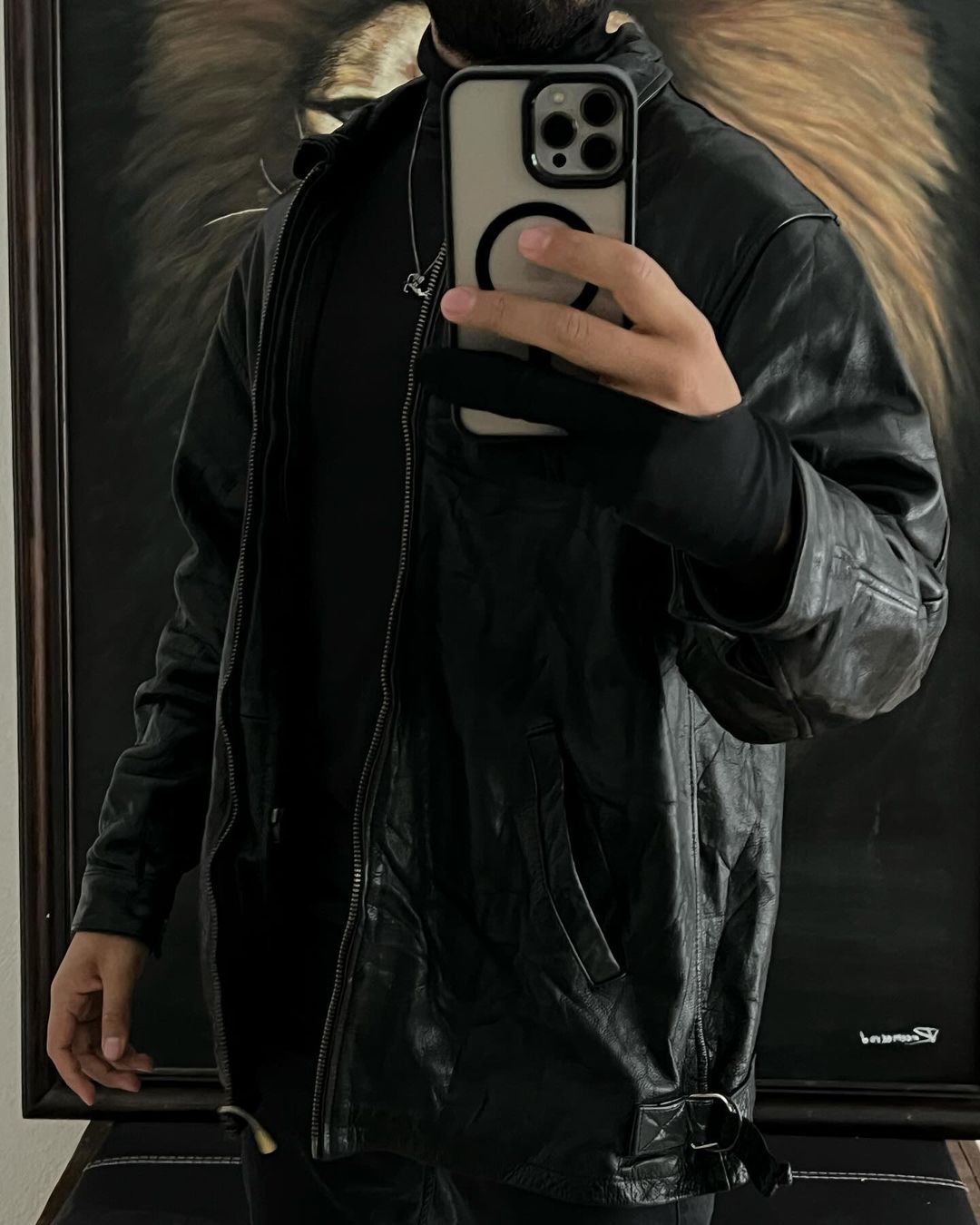 Chamarra Auténtica de Piel