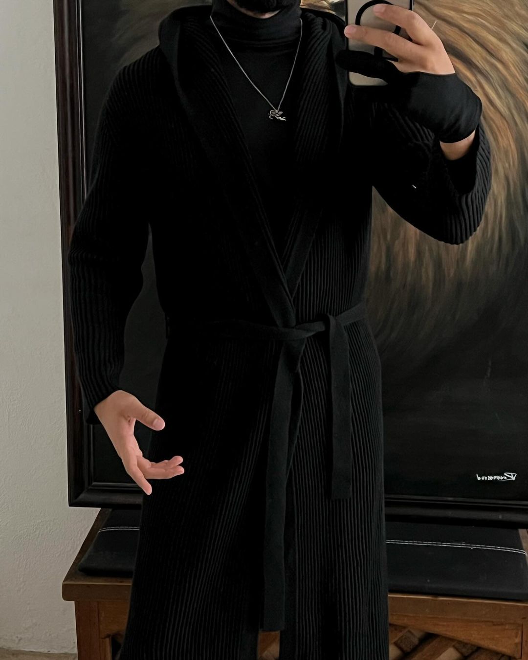 Cárdigan Negro Talla M