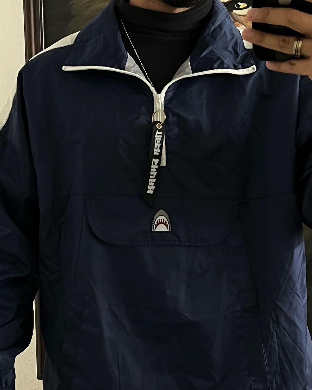 Retro Style Windbreaker