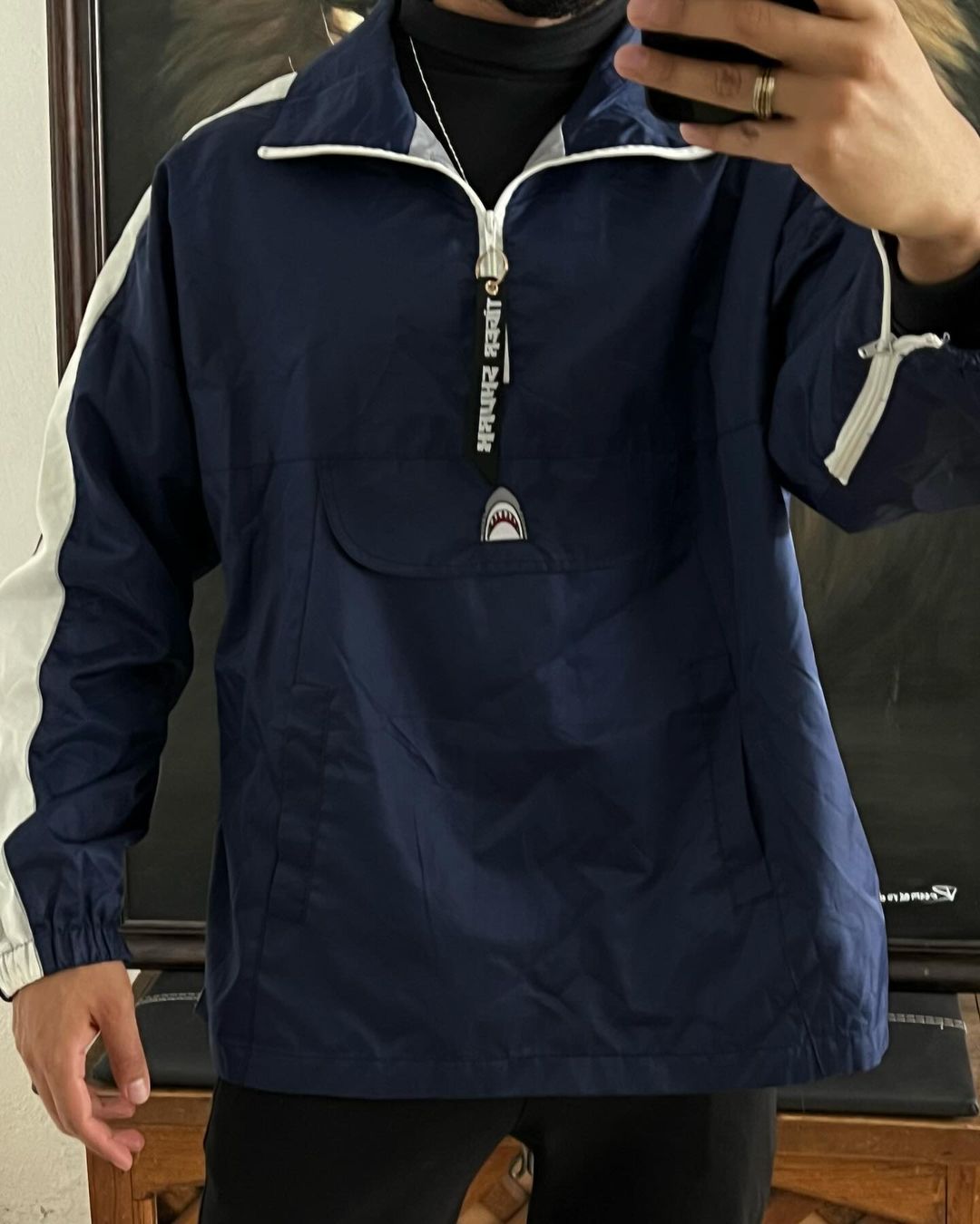 Retro Style Windbreaker