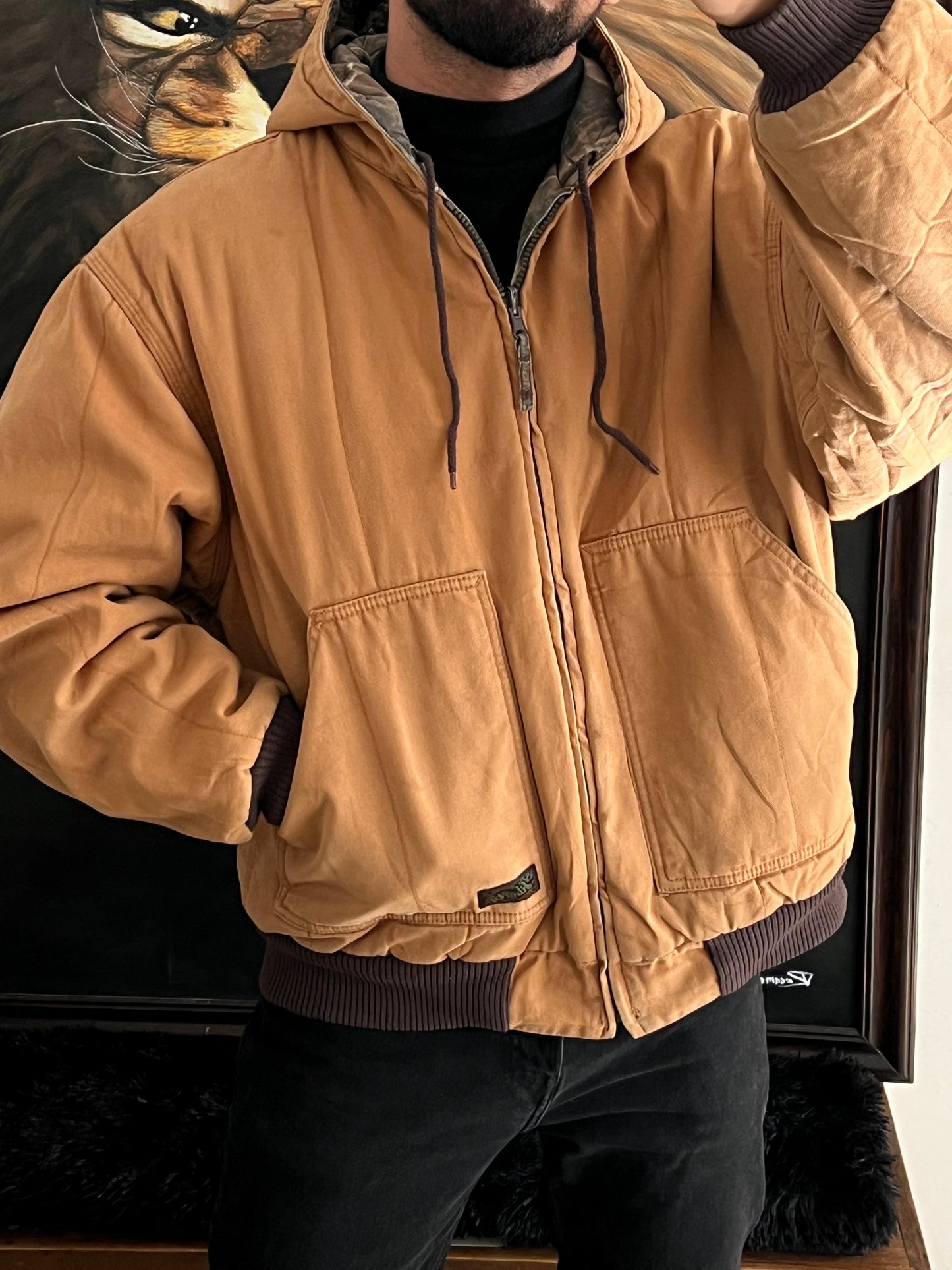 Camo jacket doble vista (XL)