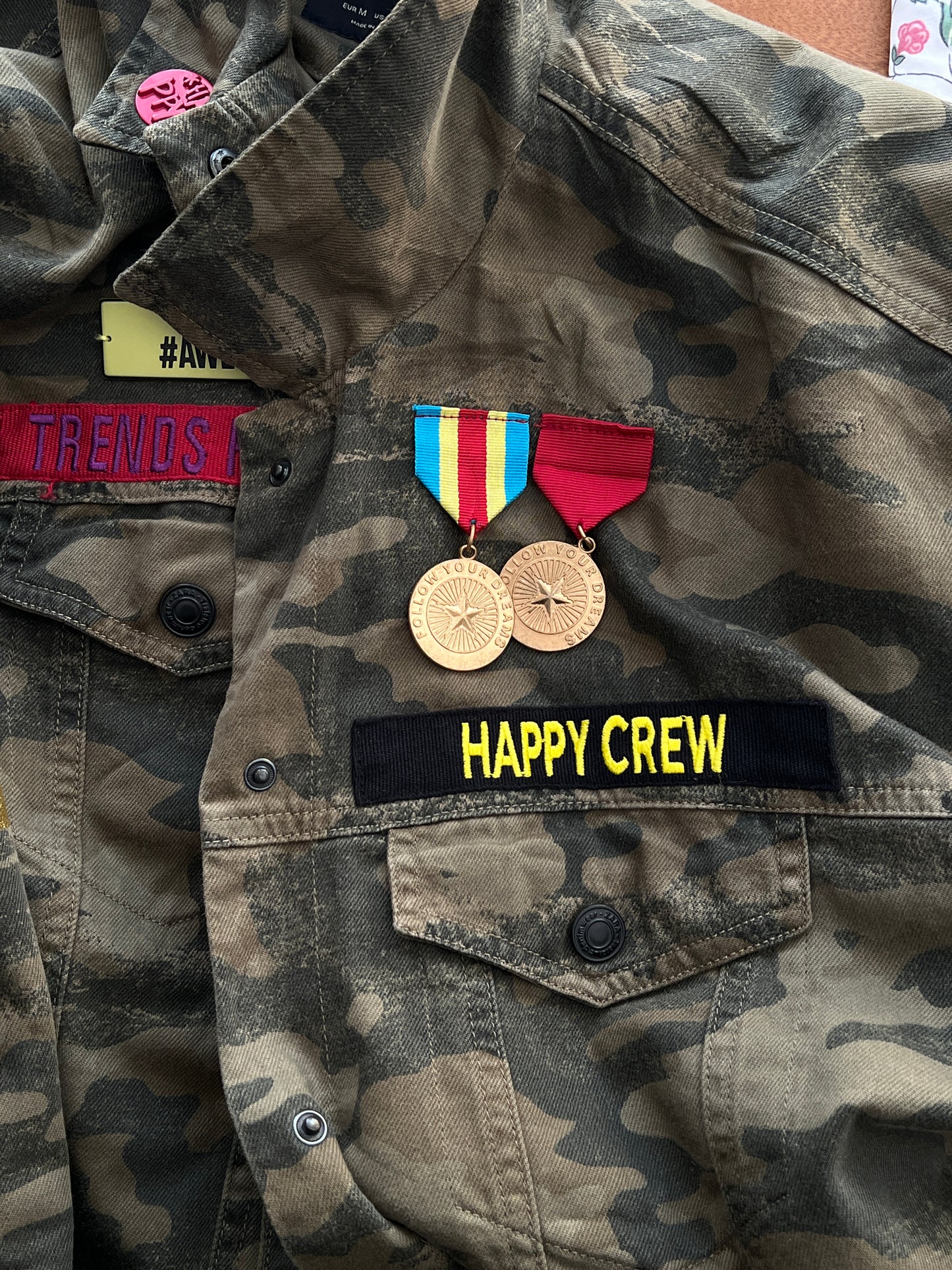 Zara jacket camo (S)