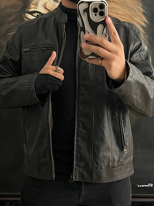 Jacket de piel Levi's (L)