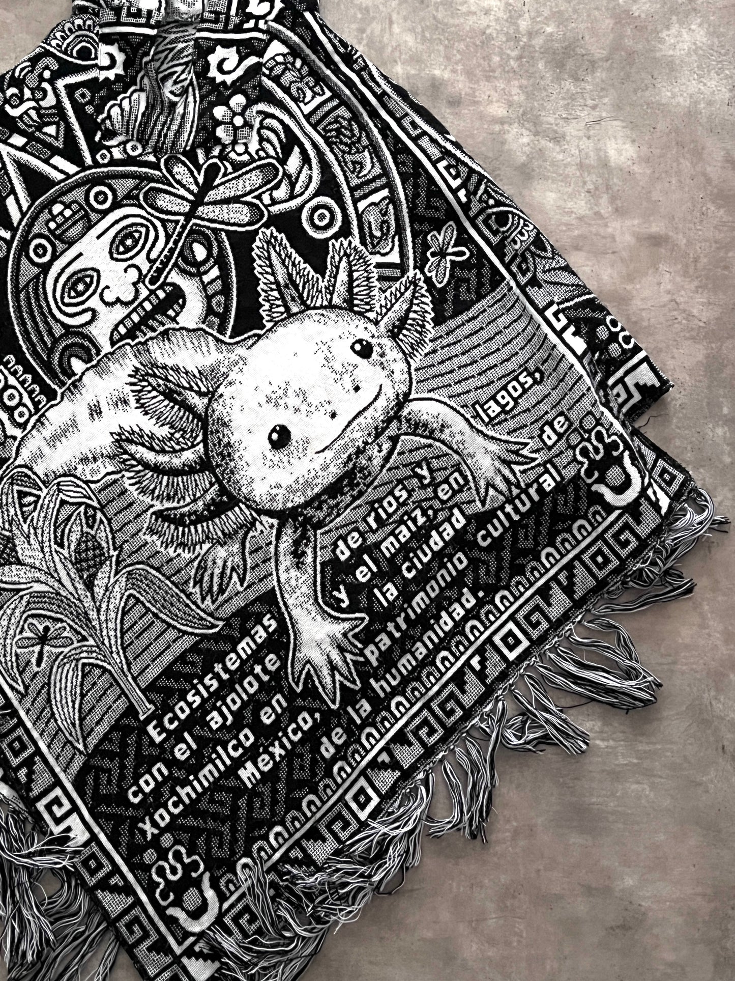 PONCHO AXOLOTE