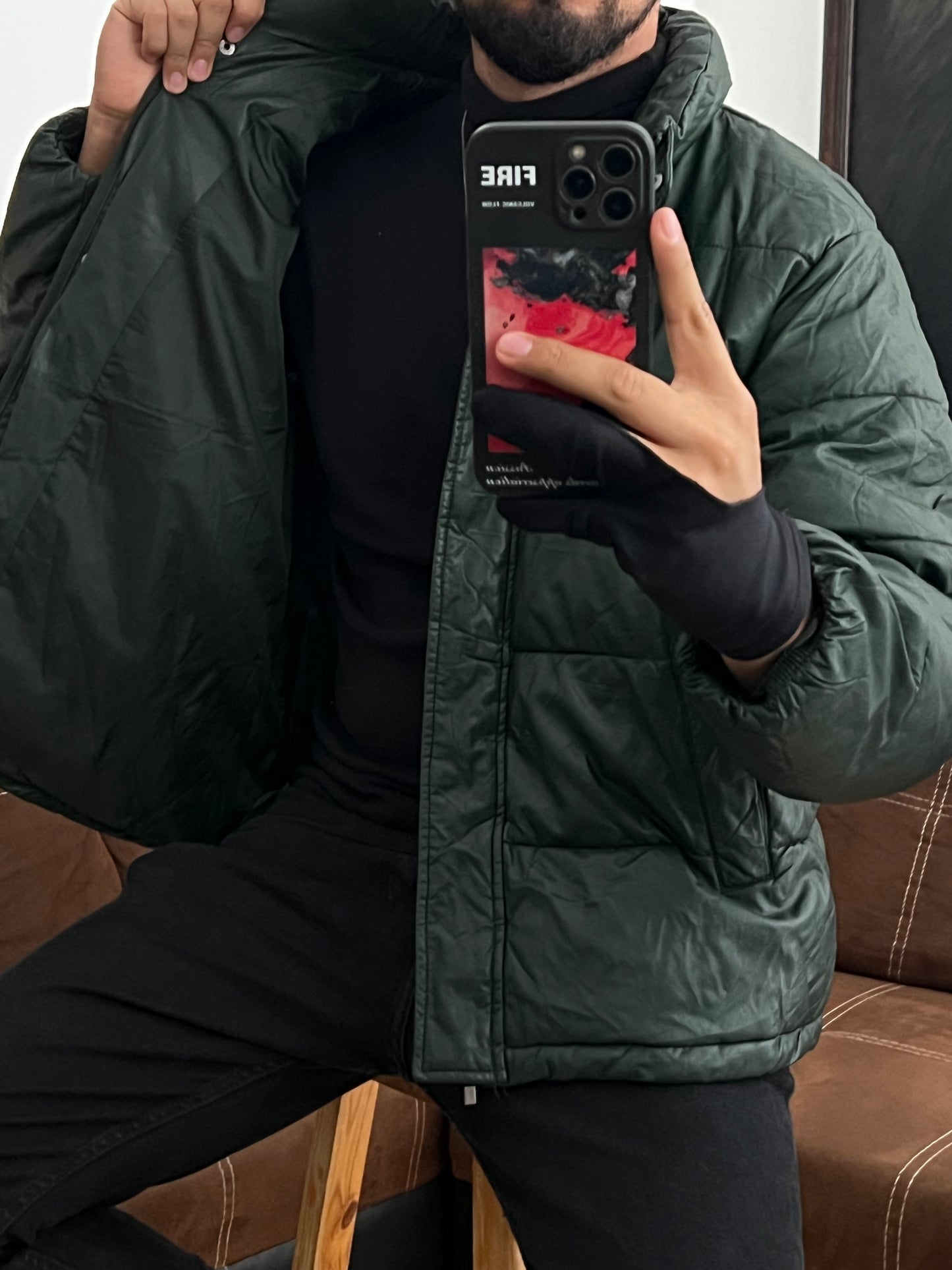 Puffer jacket talla M