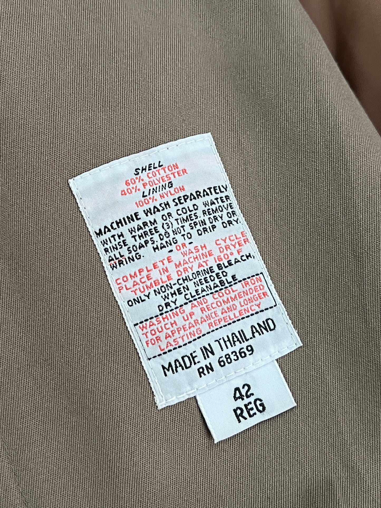 Gabardina Londinense (M)