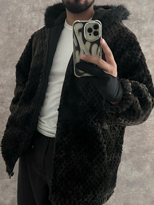 ABRIGAZO FAUX FUR DOBLE VISTA (M)