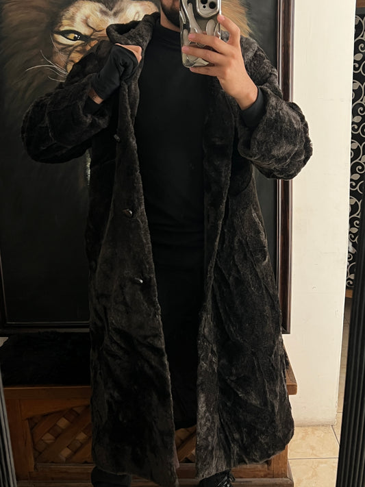 Abrigo de Lujo de Faux Fur (S)