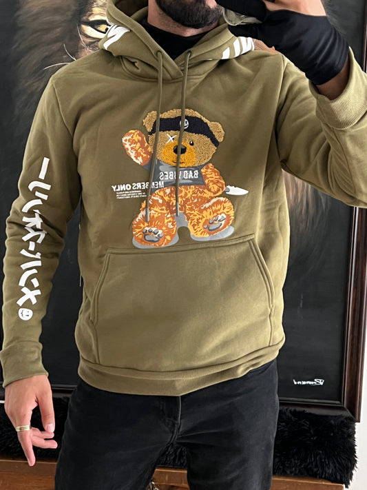 Teddy bear hoodie (S)