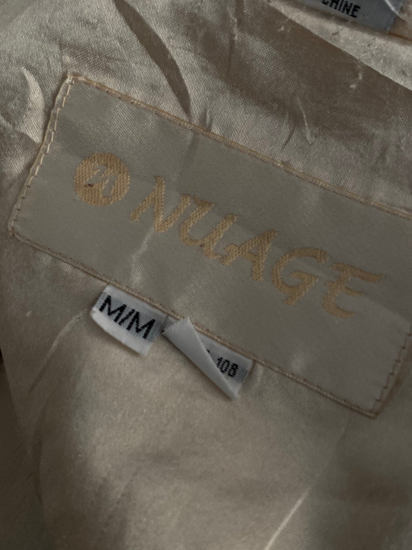 Abrigo faux fur talla M