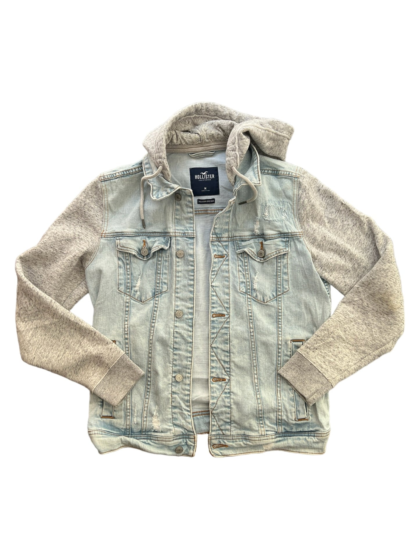 Chamarra de mezclilla HOLLISTER 🤌👌