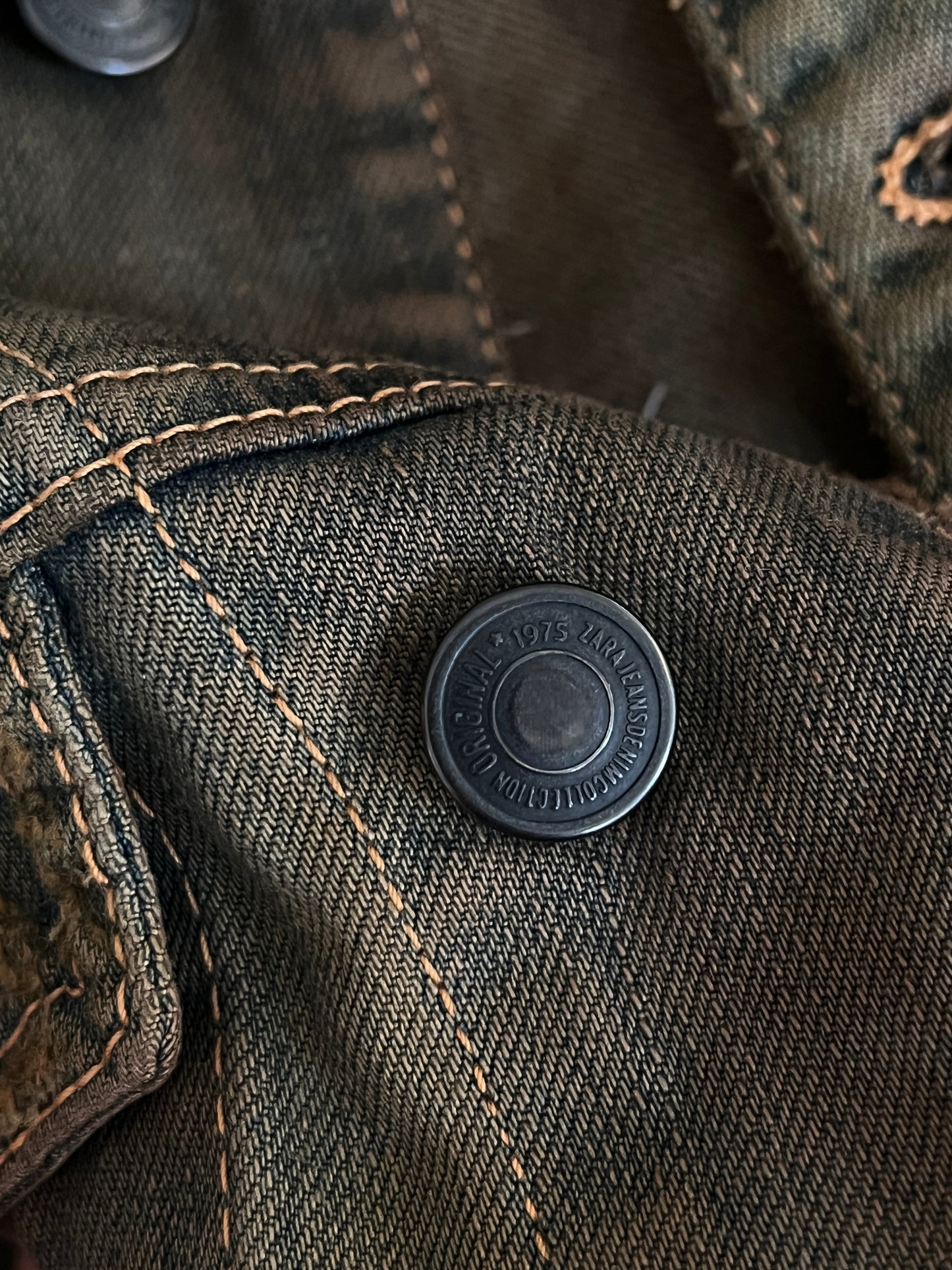 Vintage Distressed Jacket (S/M)