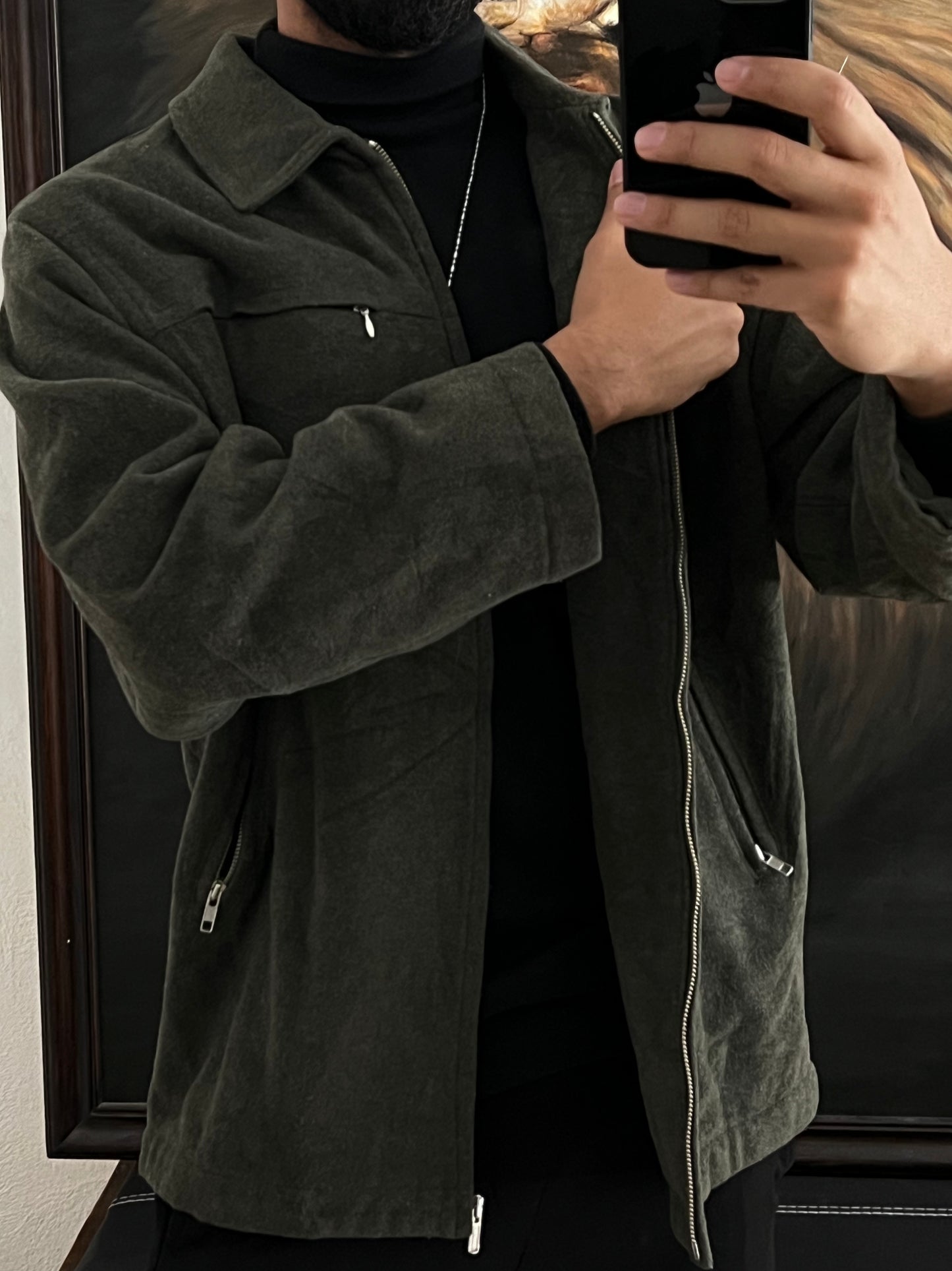 Chamarra tipo abrigo Lacoste 💎