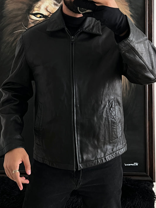 Dockers jacket leather (M)